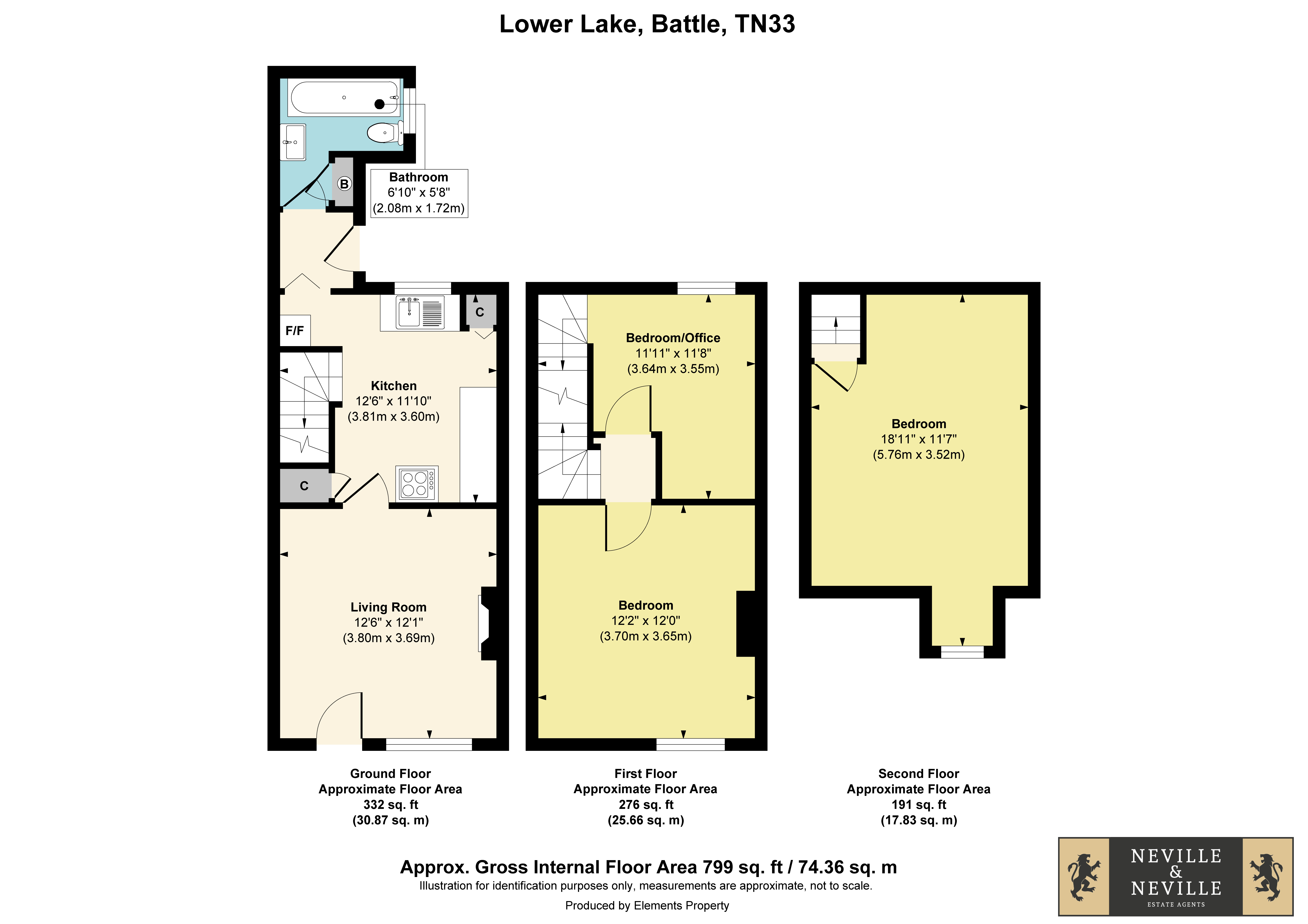 32,, Lower Lake, East Sussex floorplan