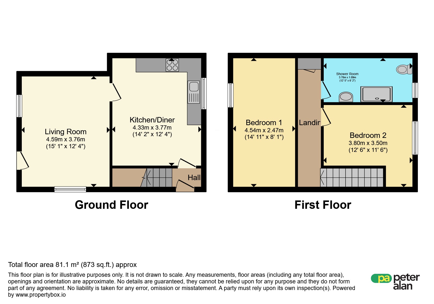6, Tabor Place, Maesteg floorplan