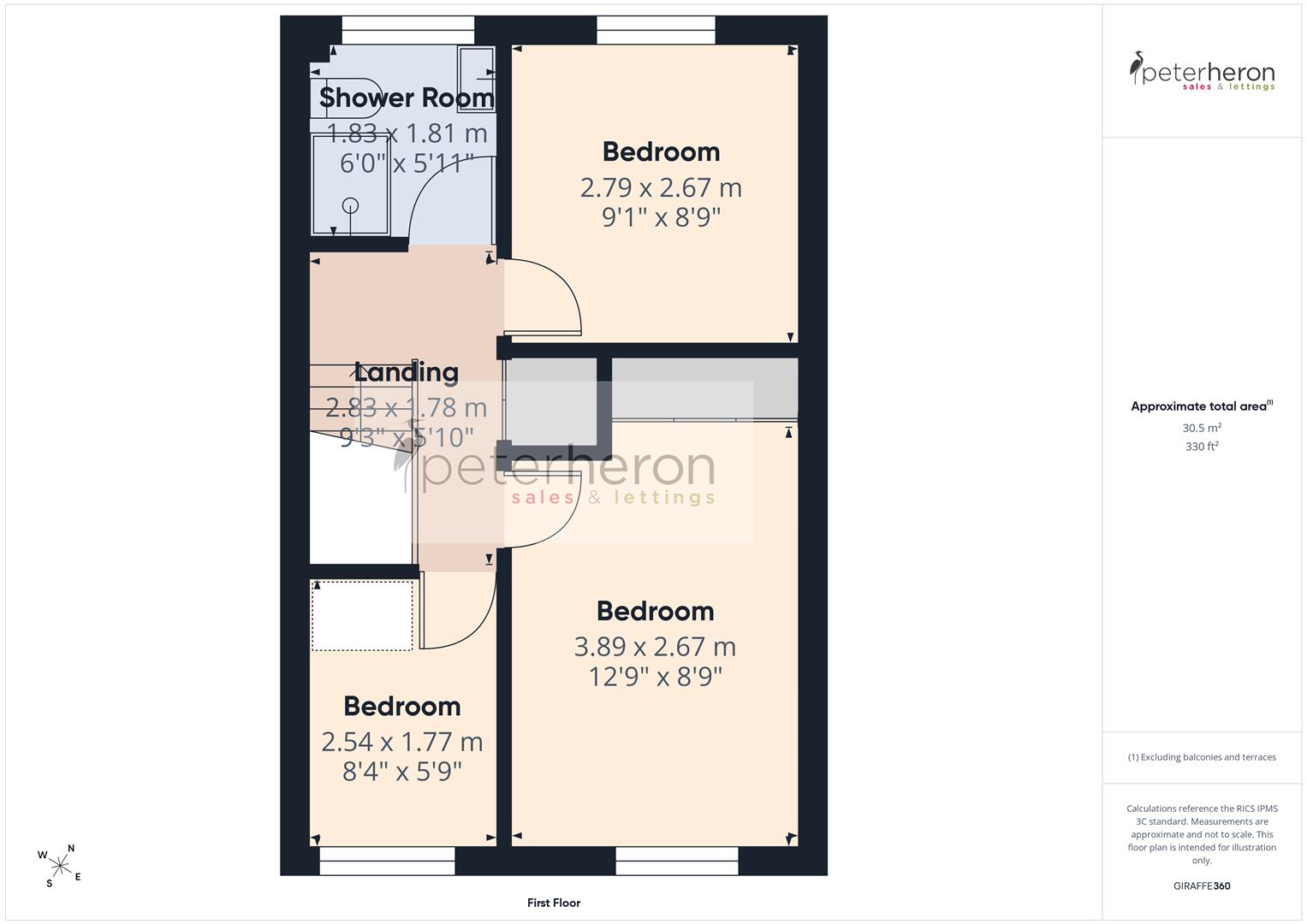 9, Rosslyn Mews, Sunderland floorplan