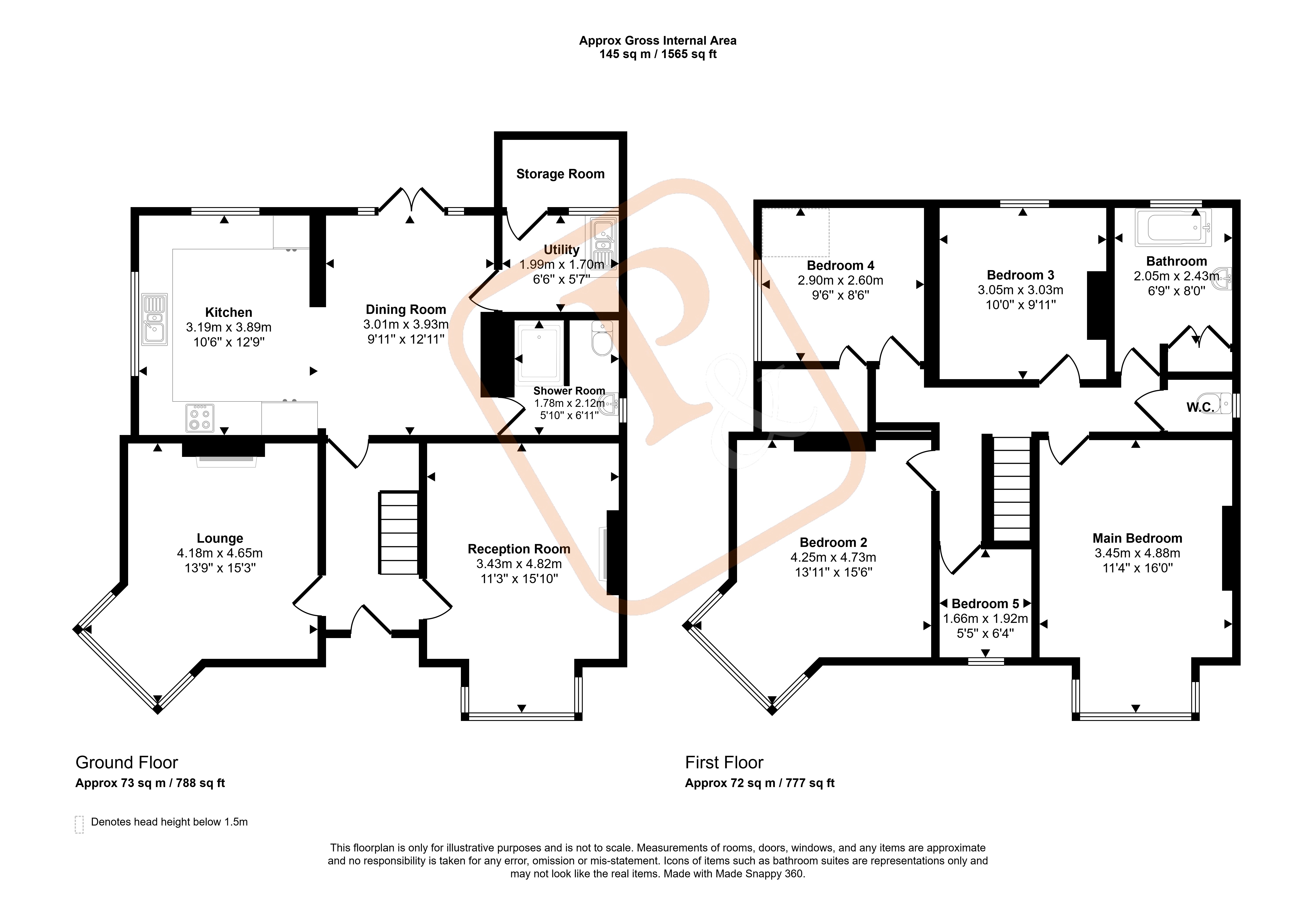 21, Drury Road, Essex floorplan