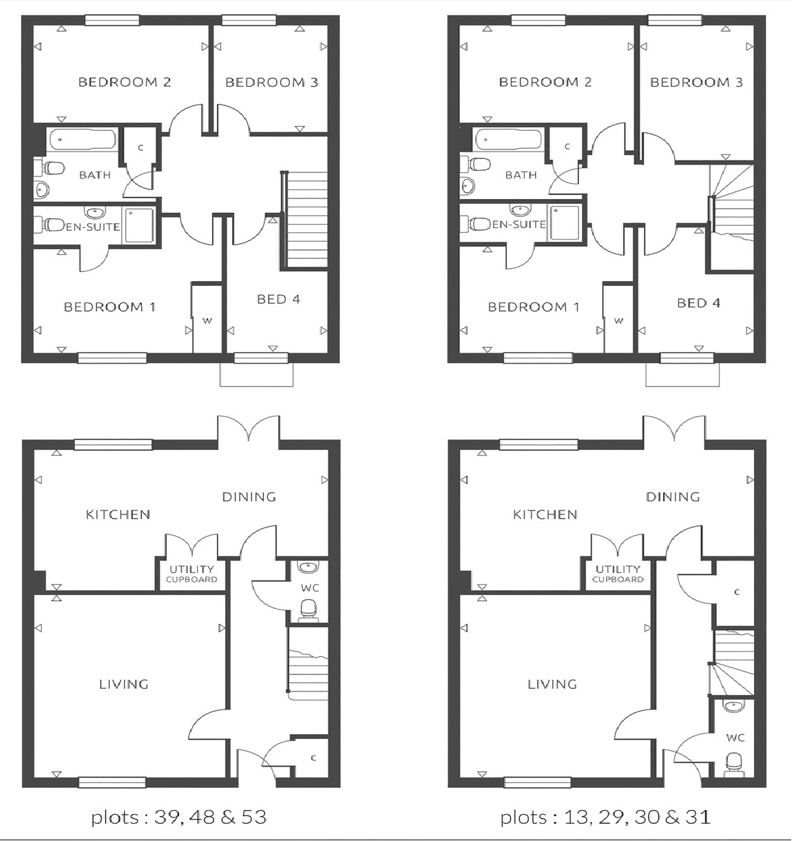 Plot 31, The Beech, The Pastures, Grays floorplan