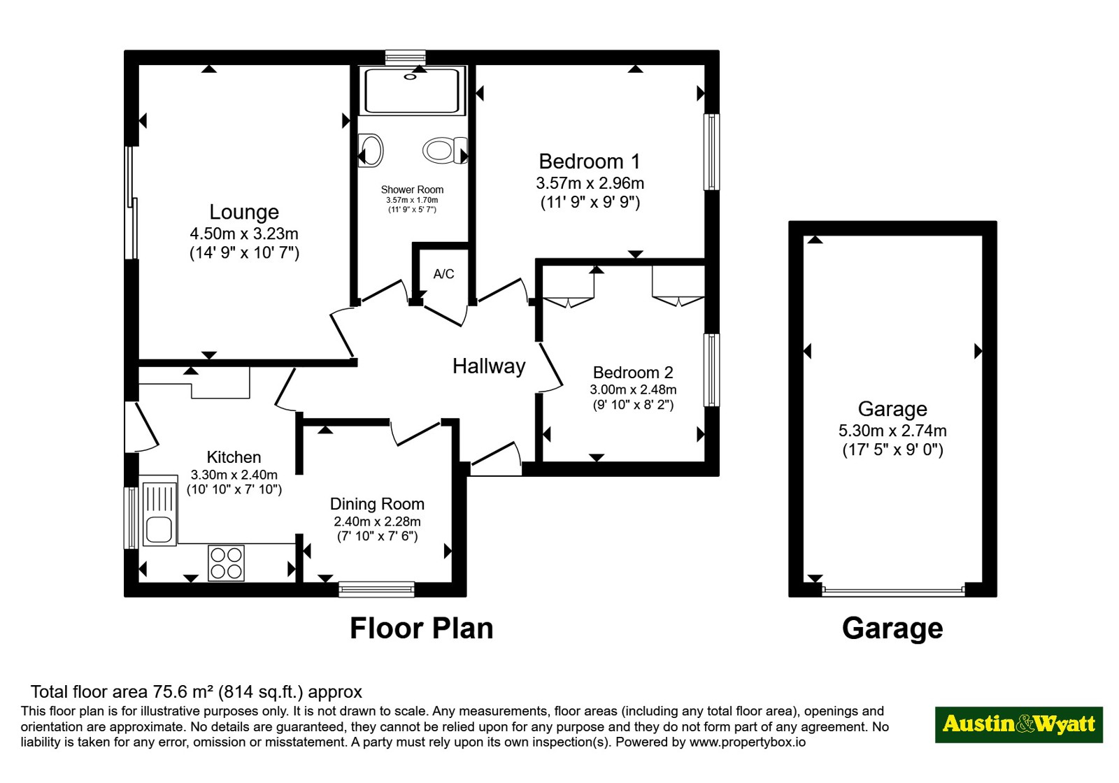 2, High Howe Gardens, Bournemouth floorplan