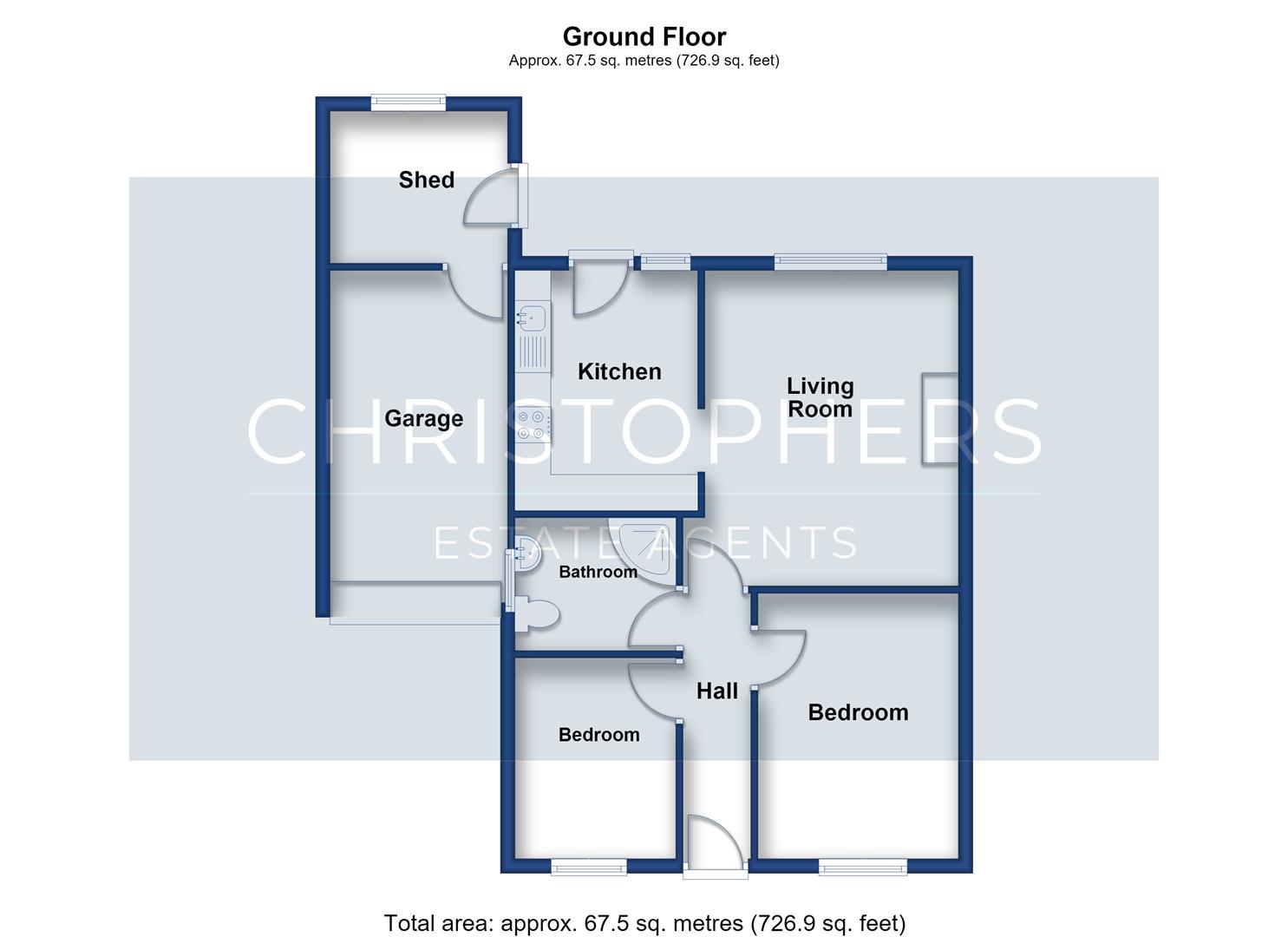 134, Pendeen Park, Helston floorplan