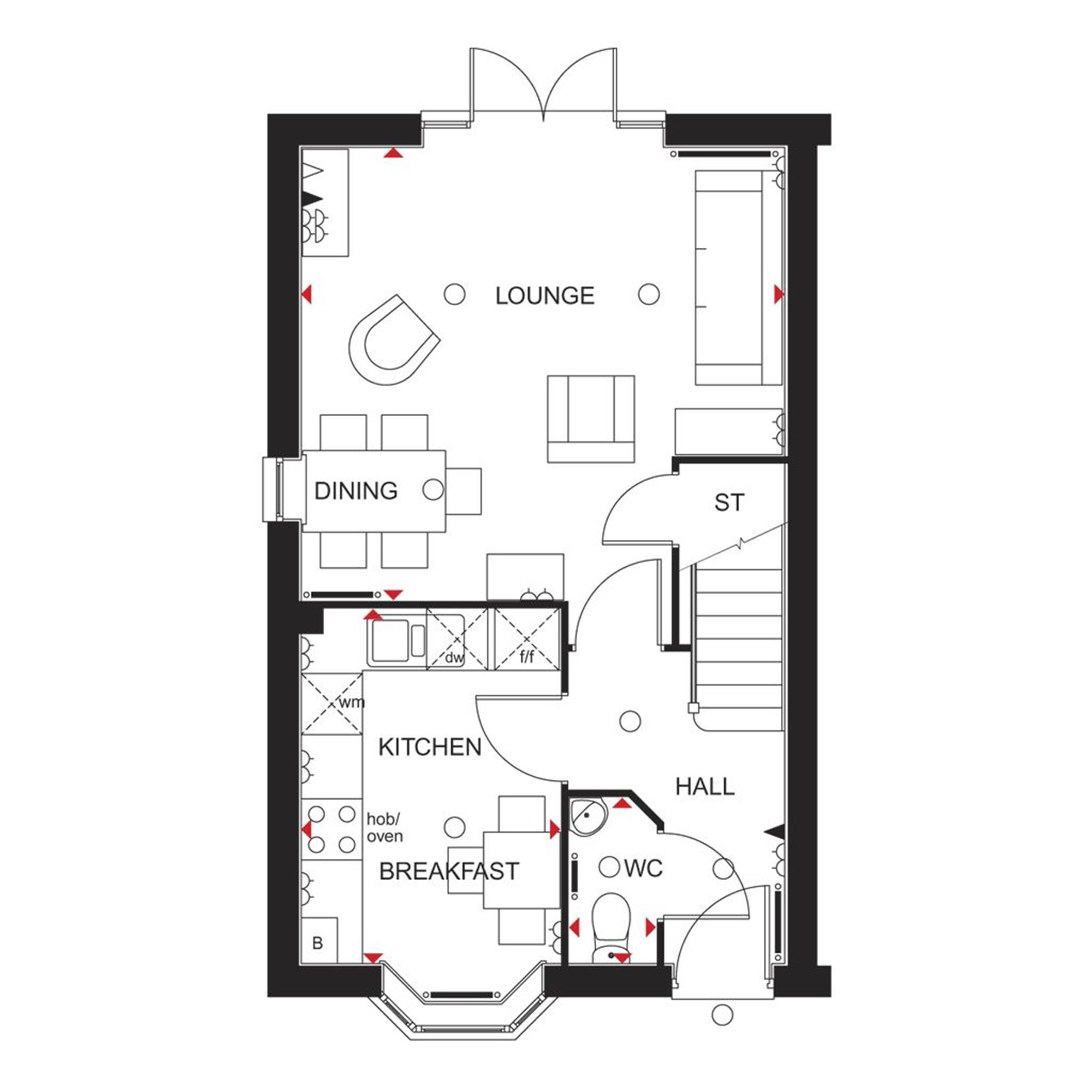 3 Bedrooms Semi-detached house for sale in 