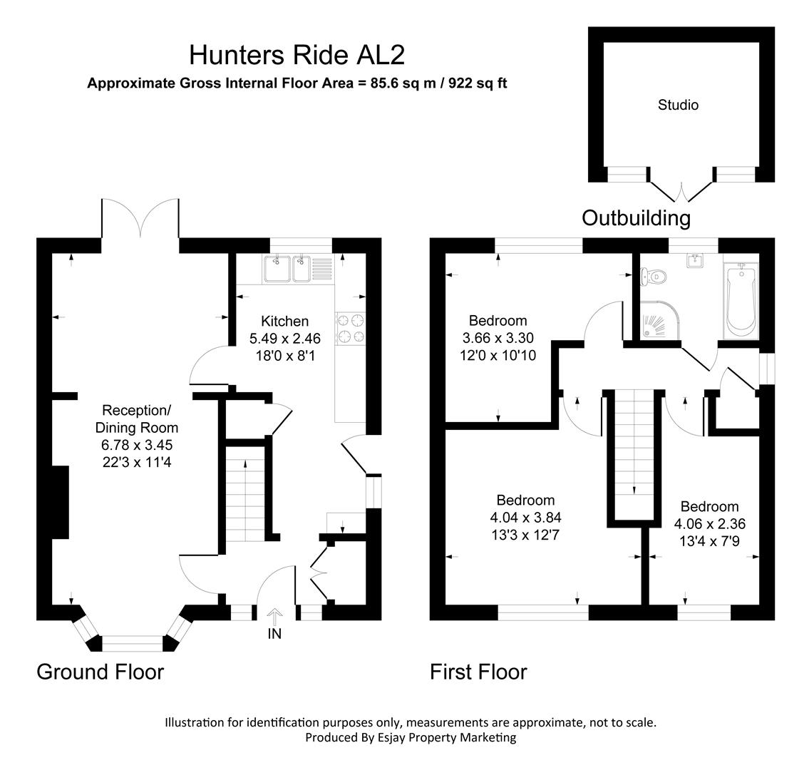 55, Hunters Ride, Bricket Wood, St. Albans floorplan