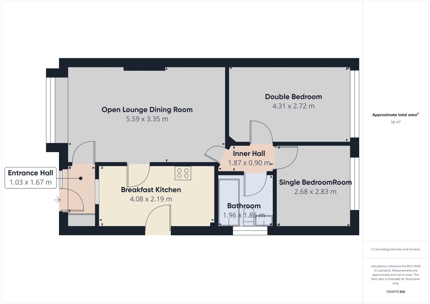 23, Daffodil Close, Rossendale floorplan