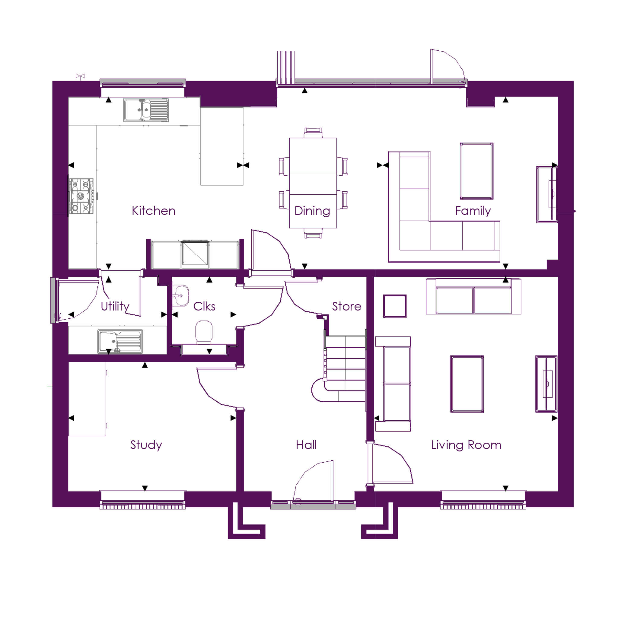 500, Off Winchester Road, Boorley Green, Botley floorplan