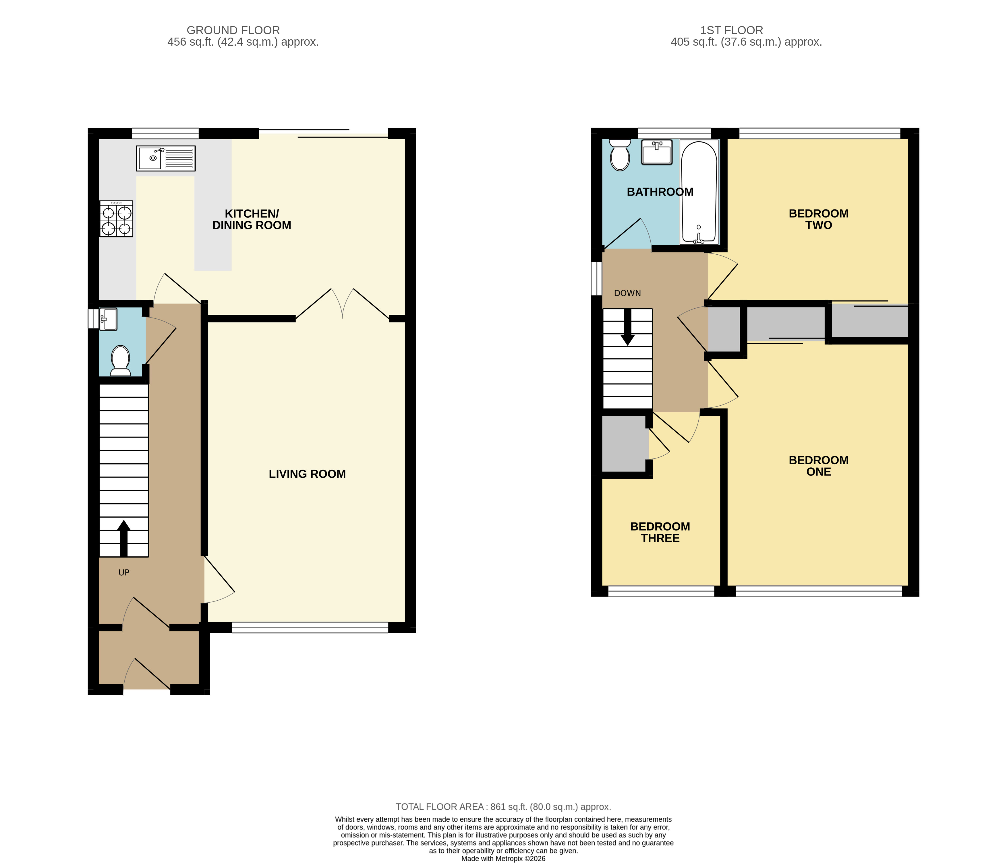 63, Fairfield Gardens, Essex floorplan