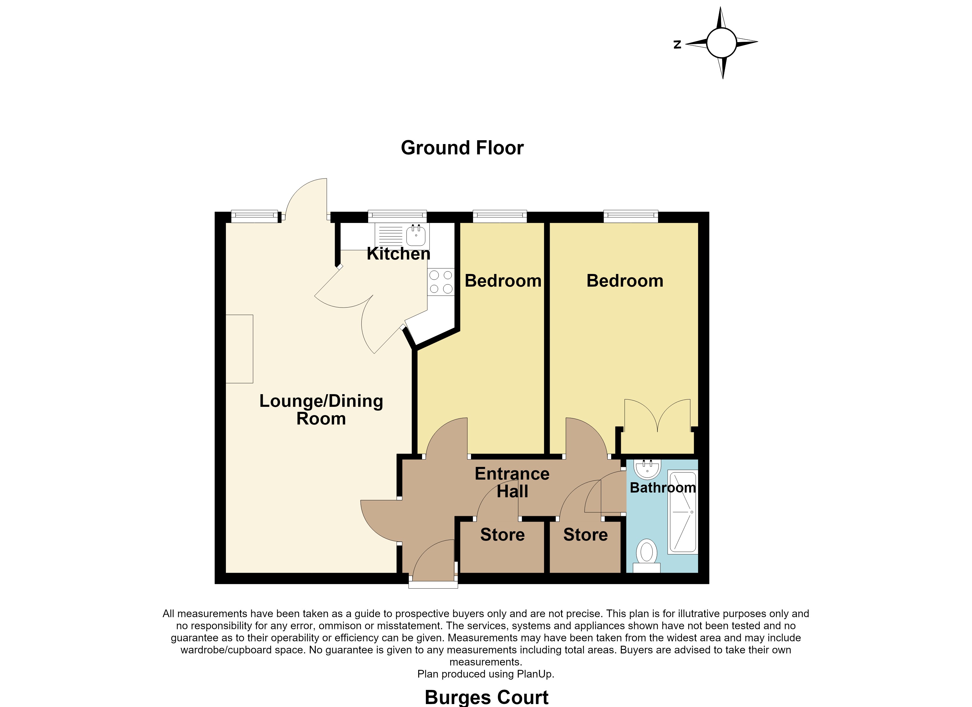 Flat 4, Burges Court,, Station Road, Essex floorplan