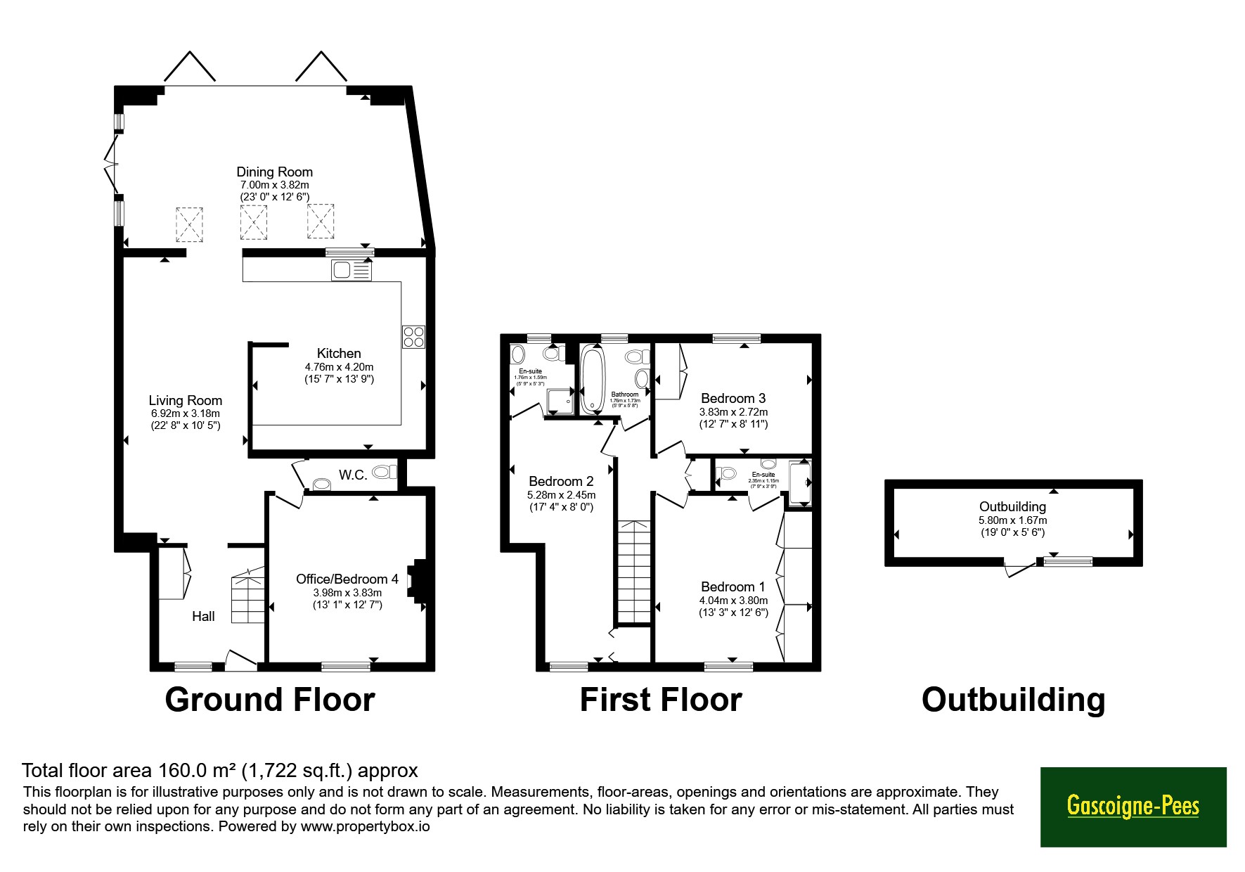 63, Clensham Lane, Surrey floorplan