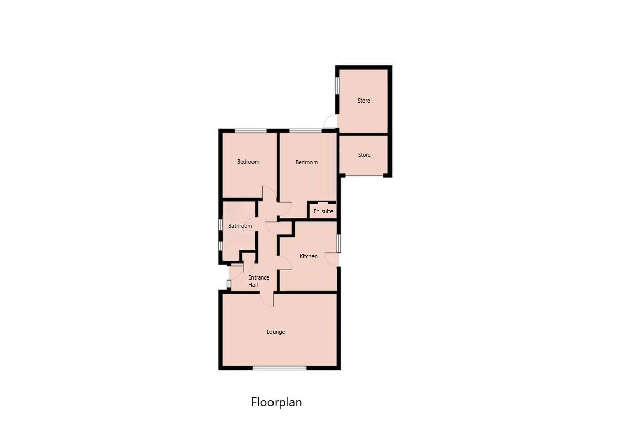 22, LABURNUM DRIVE, PORTHCAWL floorplan