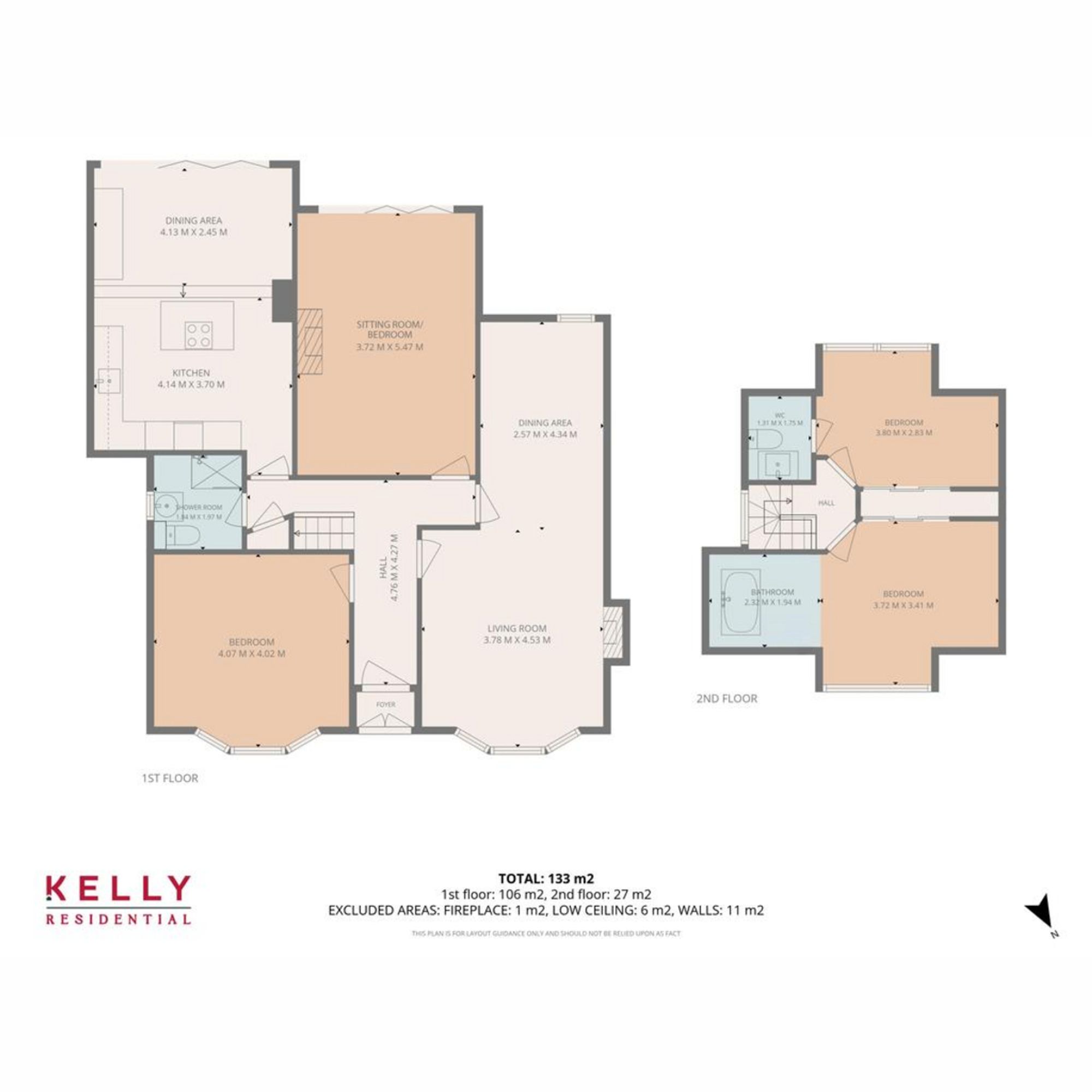 89 Crookston Drive, Paisley floorplan