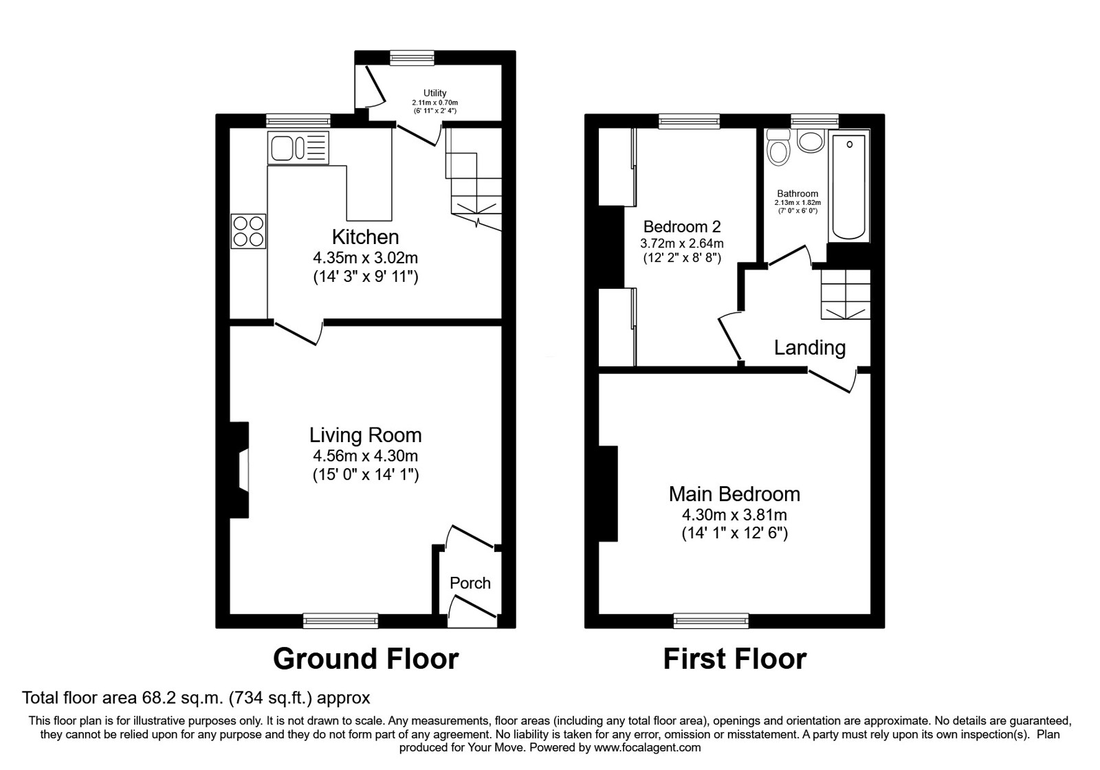 17, Shawfield Lane, Greater Manchester floorplan