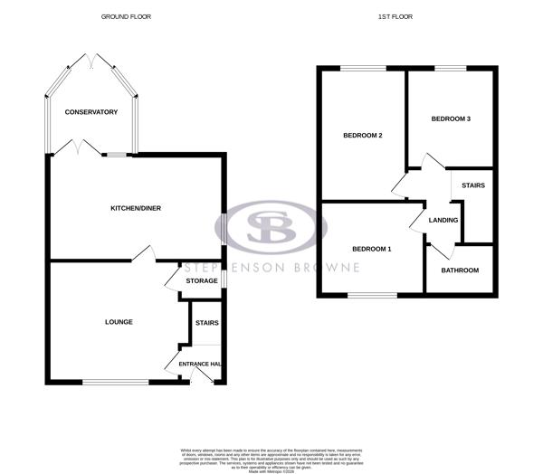 Larch Avenue, Crewe floorplan