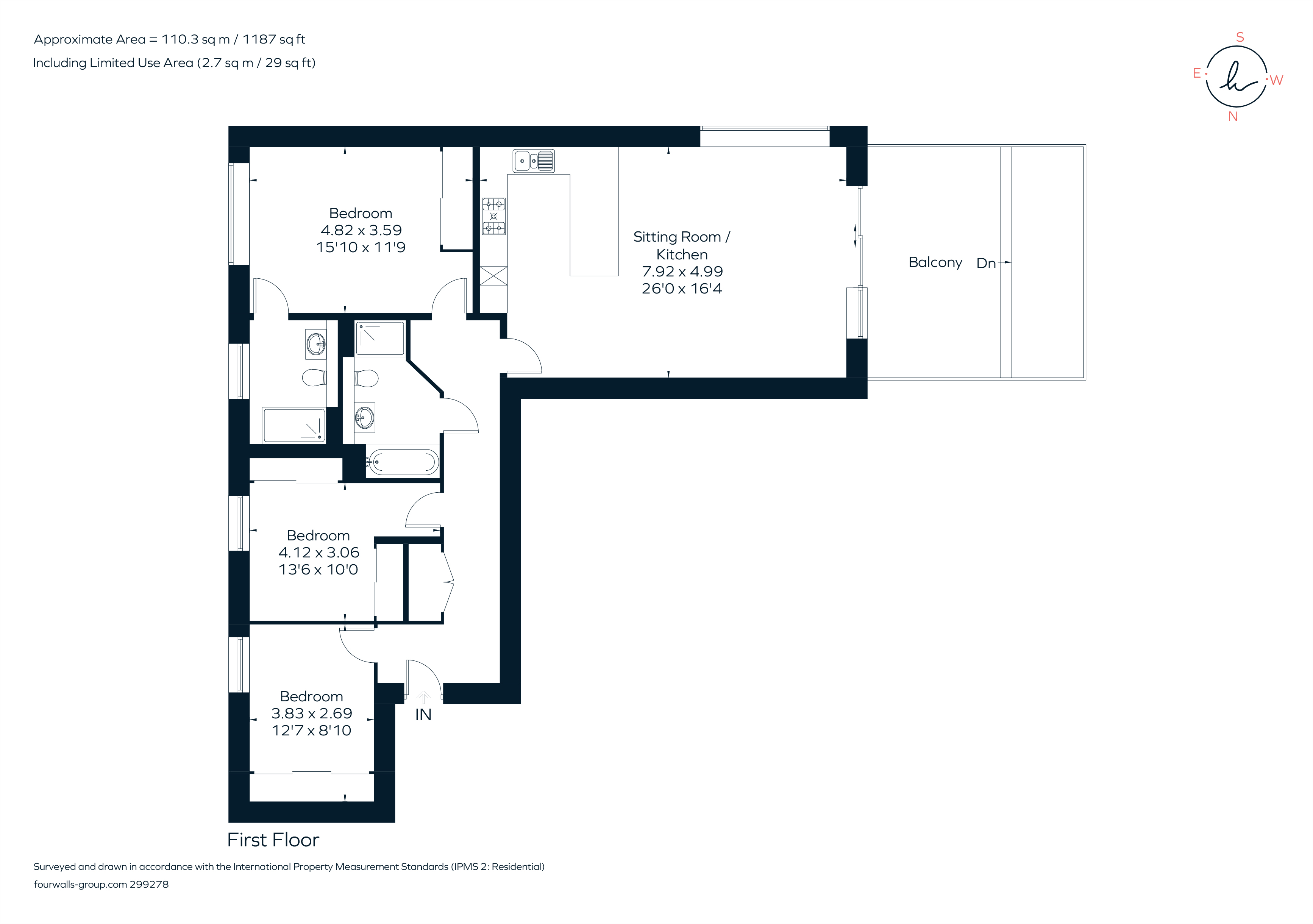 1, Cape Cross House, Newbury floorplan