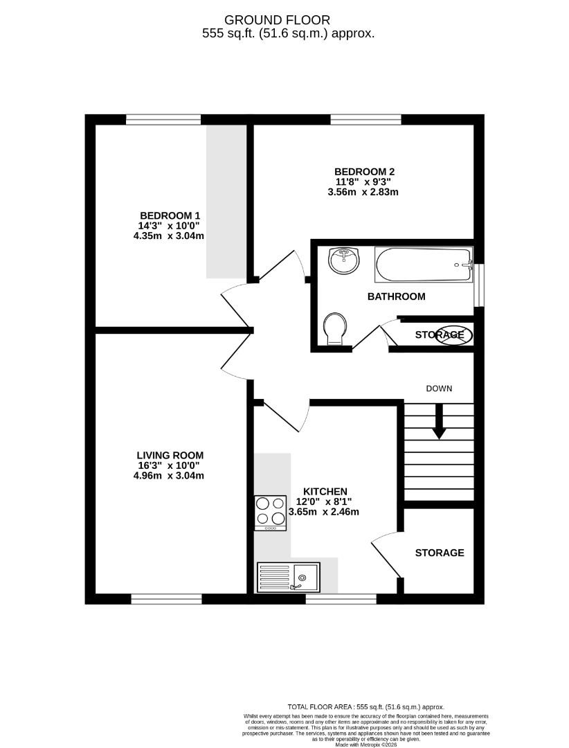 39b, Malvern Road, Gloucester floorplan