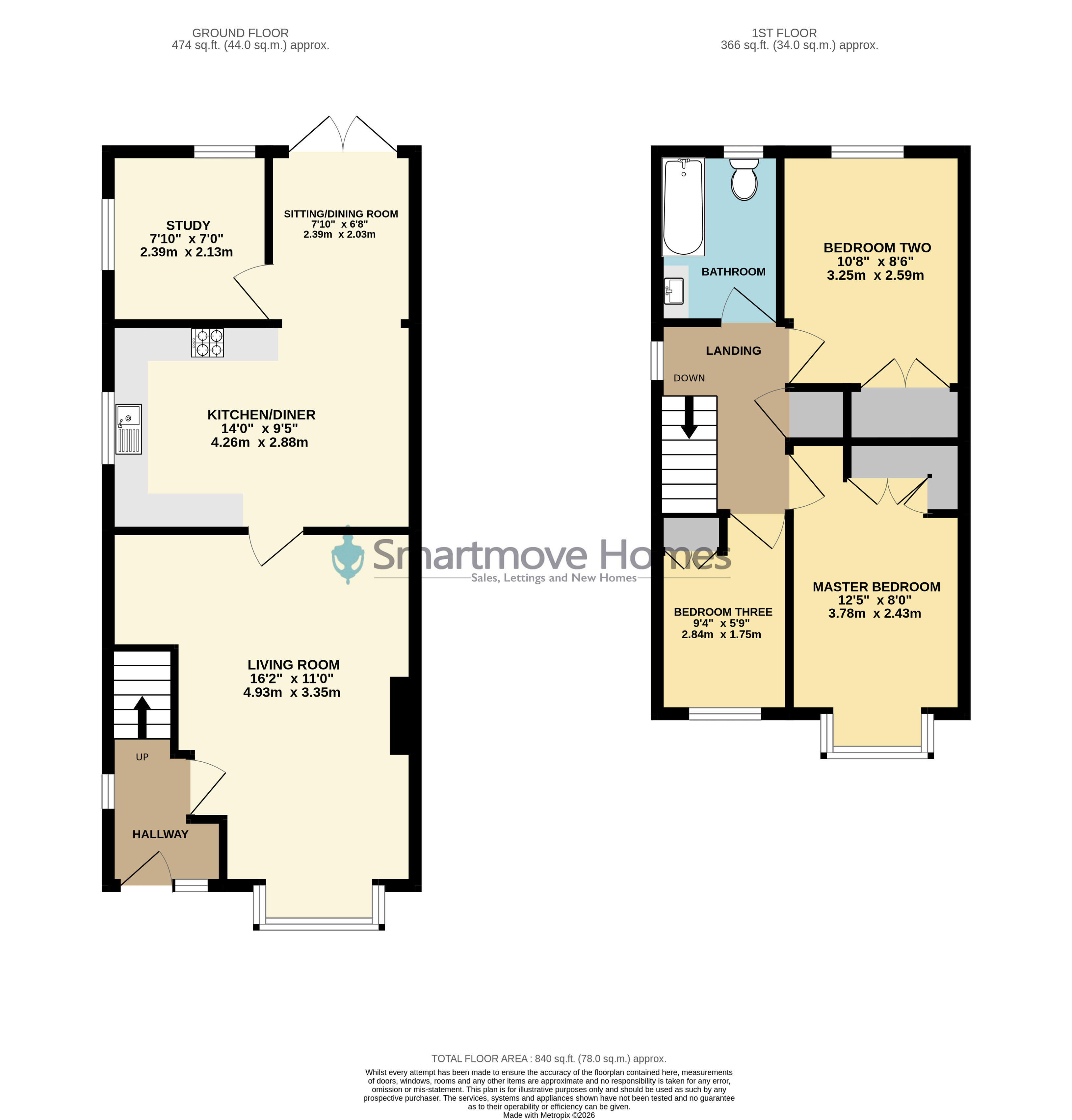 8, Kedleston Close, Ripley floorplan