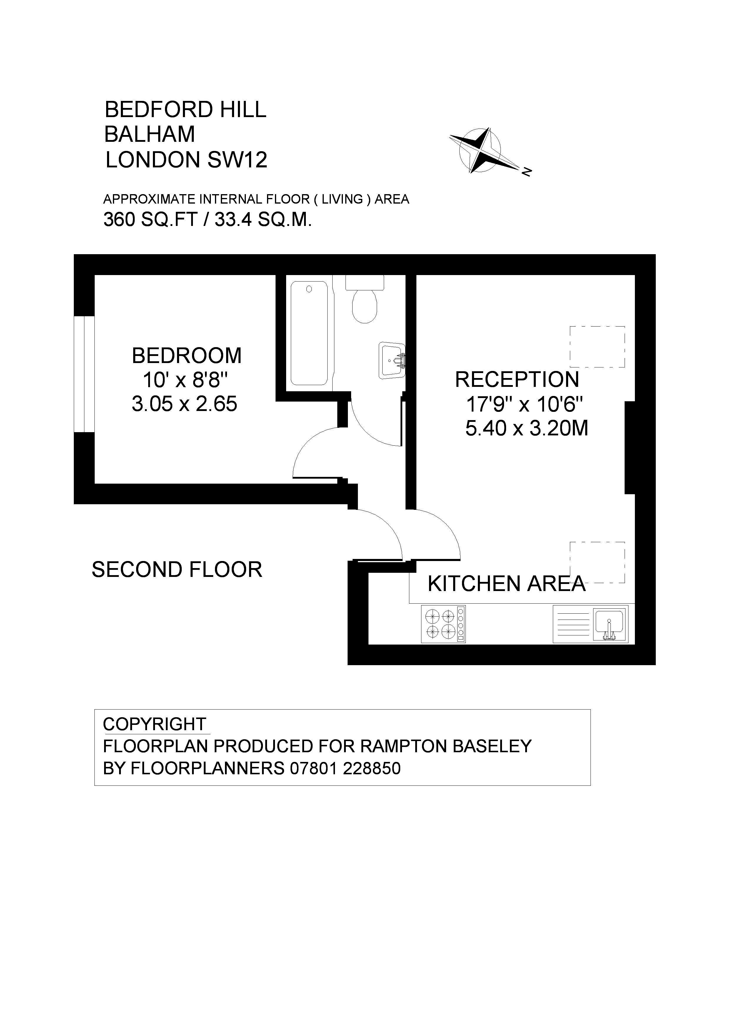 1 Bedrooms Flat to rent in Bedford Hill, London SW12