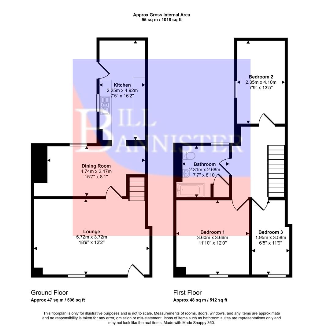 1 The Stores, Fore Street, Redruth floorplan