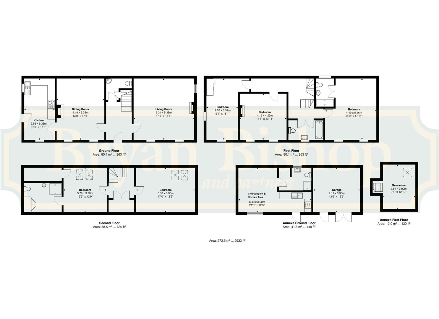 The Farmhouse, 1 Lodge Farm, Codicote floorplan