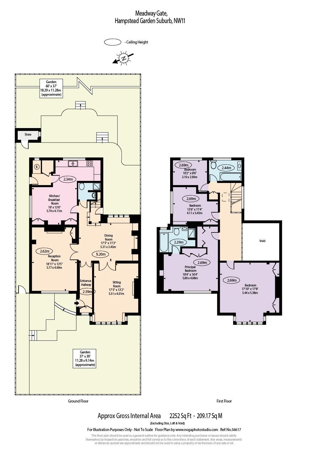 6, Meadway Gate, London floorplan