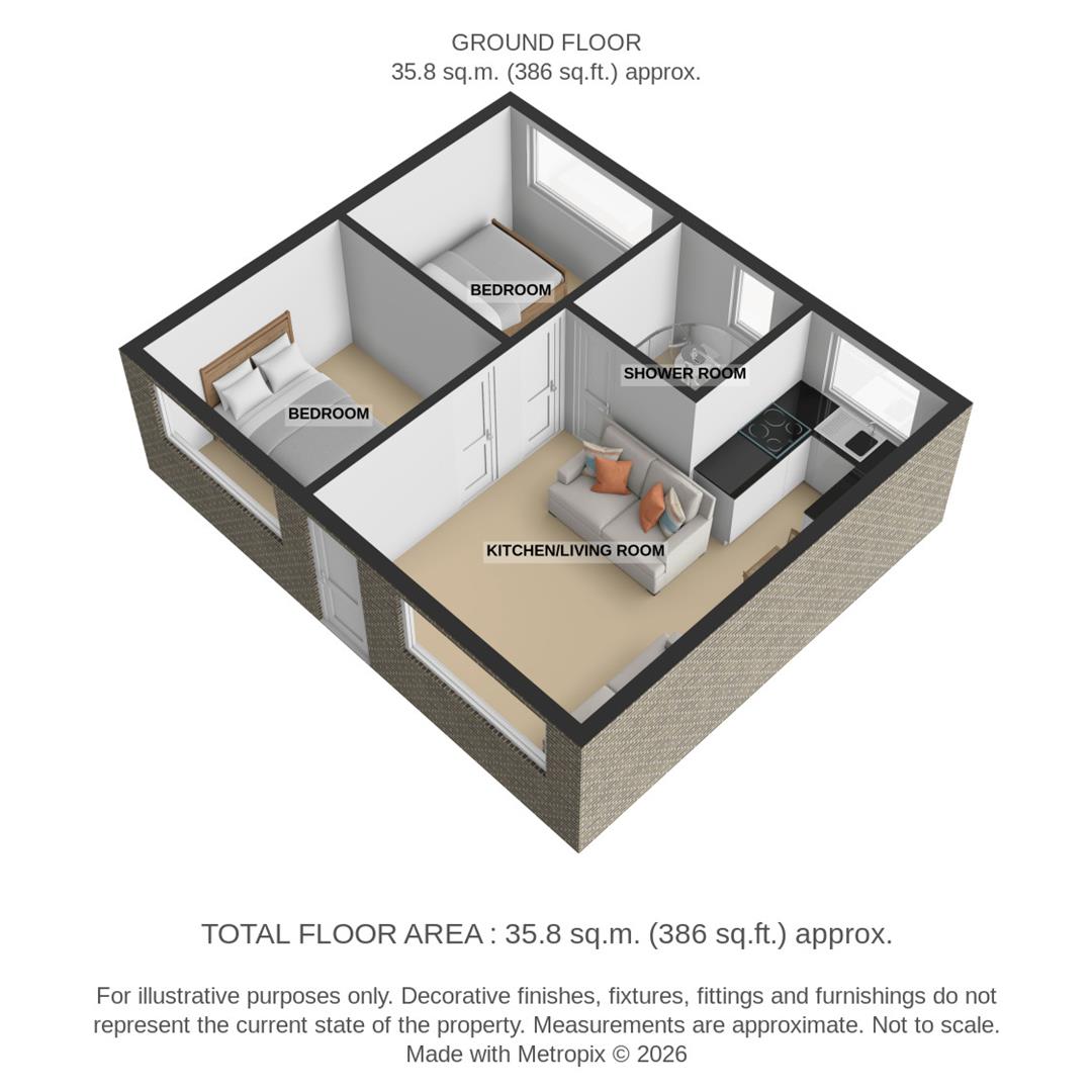 Beach Road, Hemsby floorplan