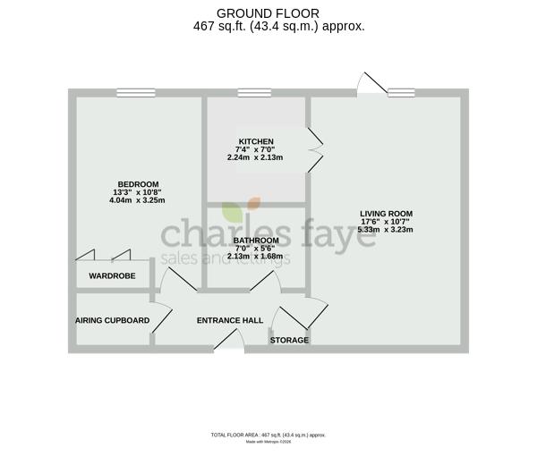 11, Penn Court, Calne floorplan