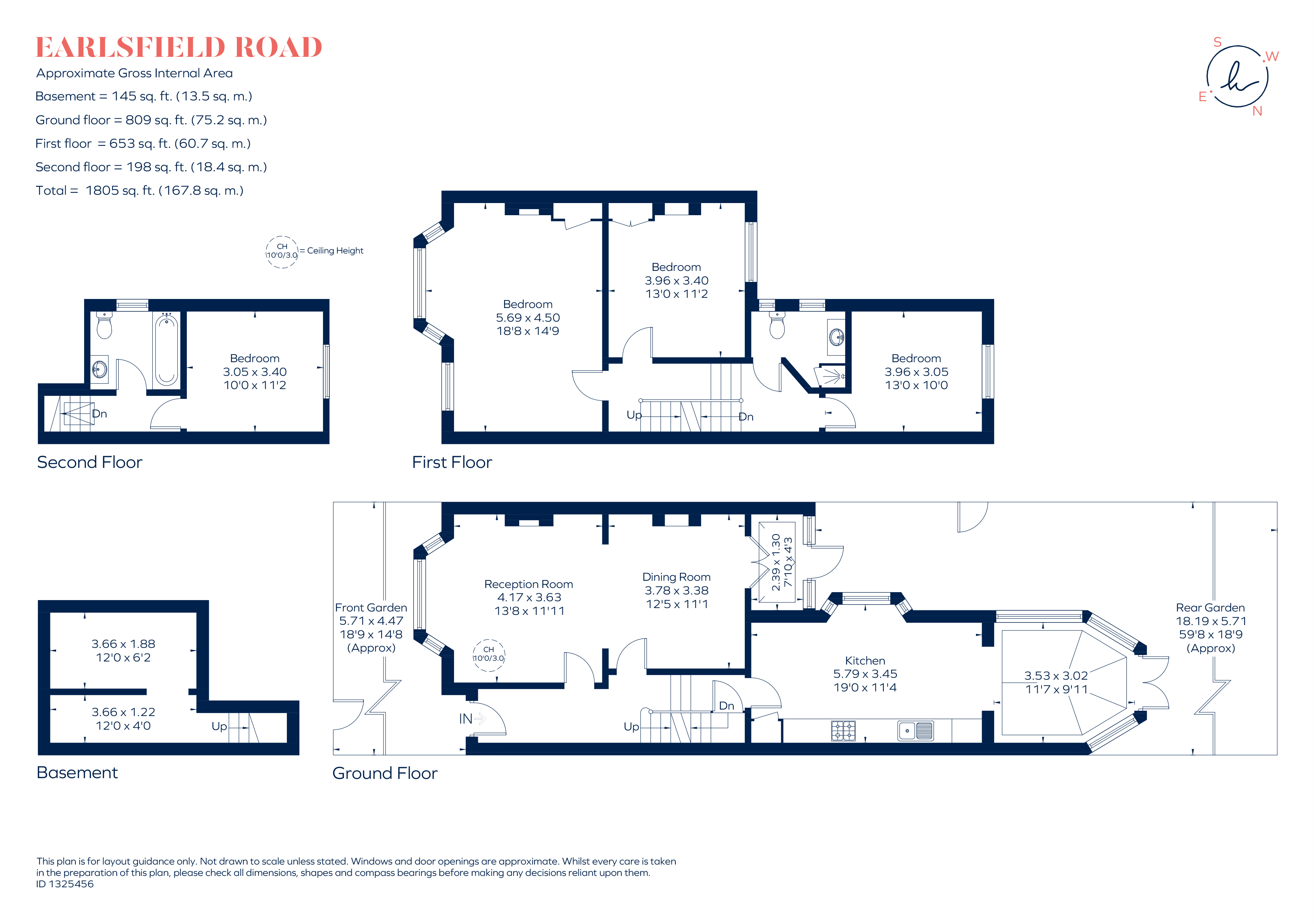 120, Earlsfield Road, London floorplan