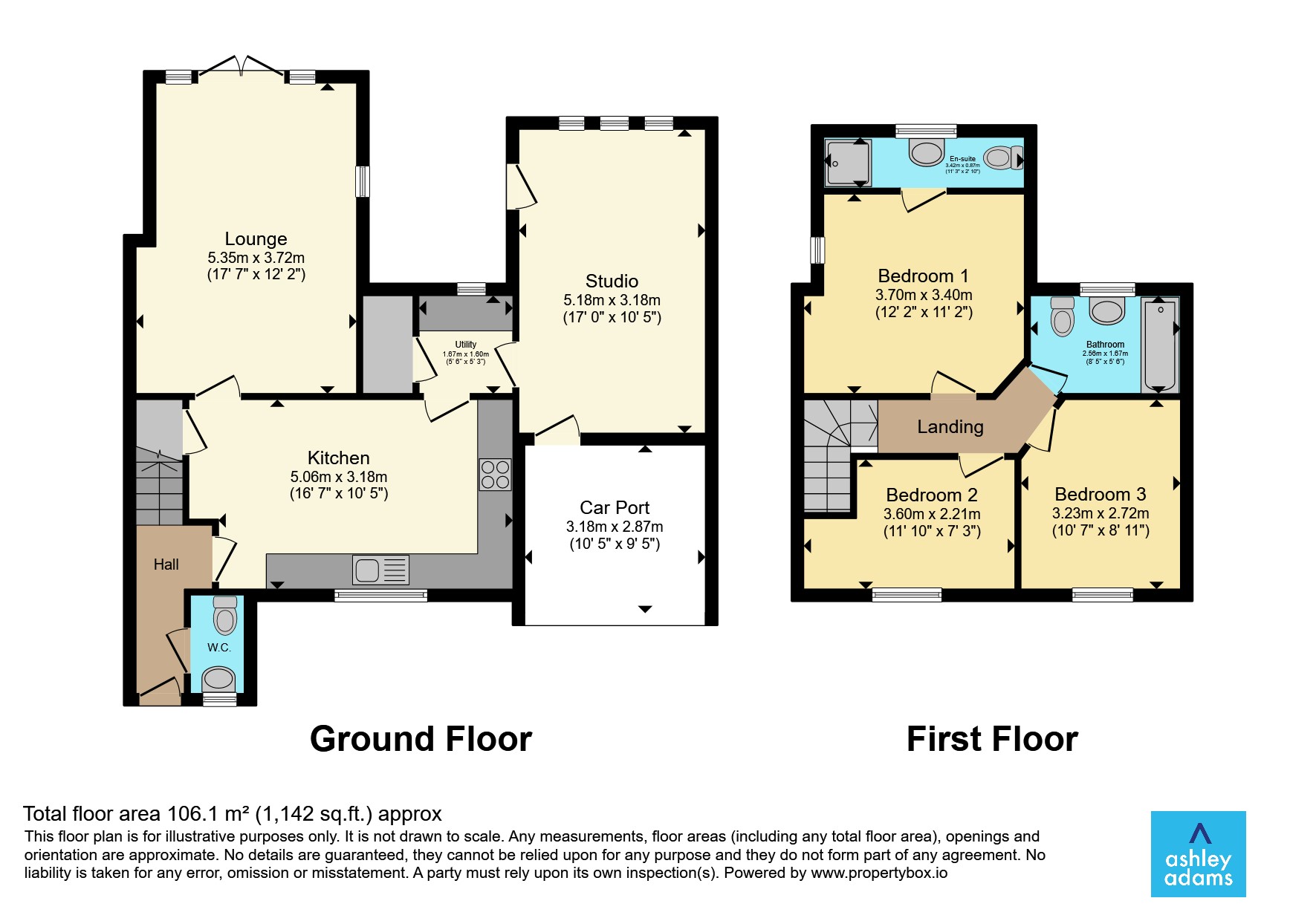 2a, Elvaston Street, Derby floorplan