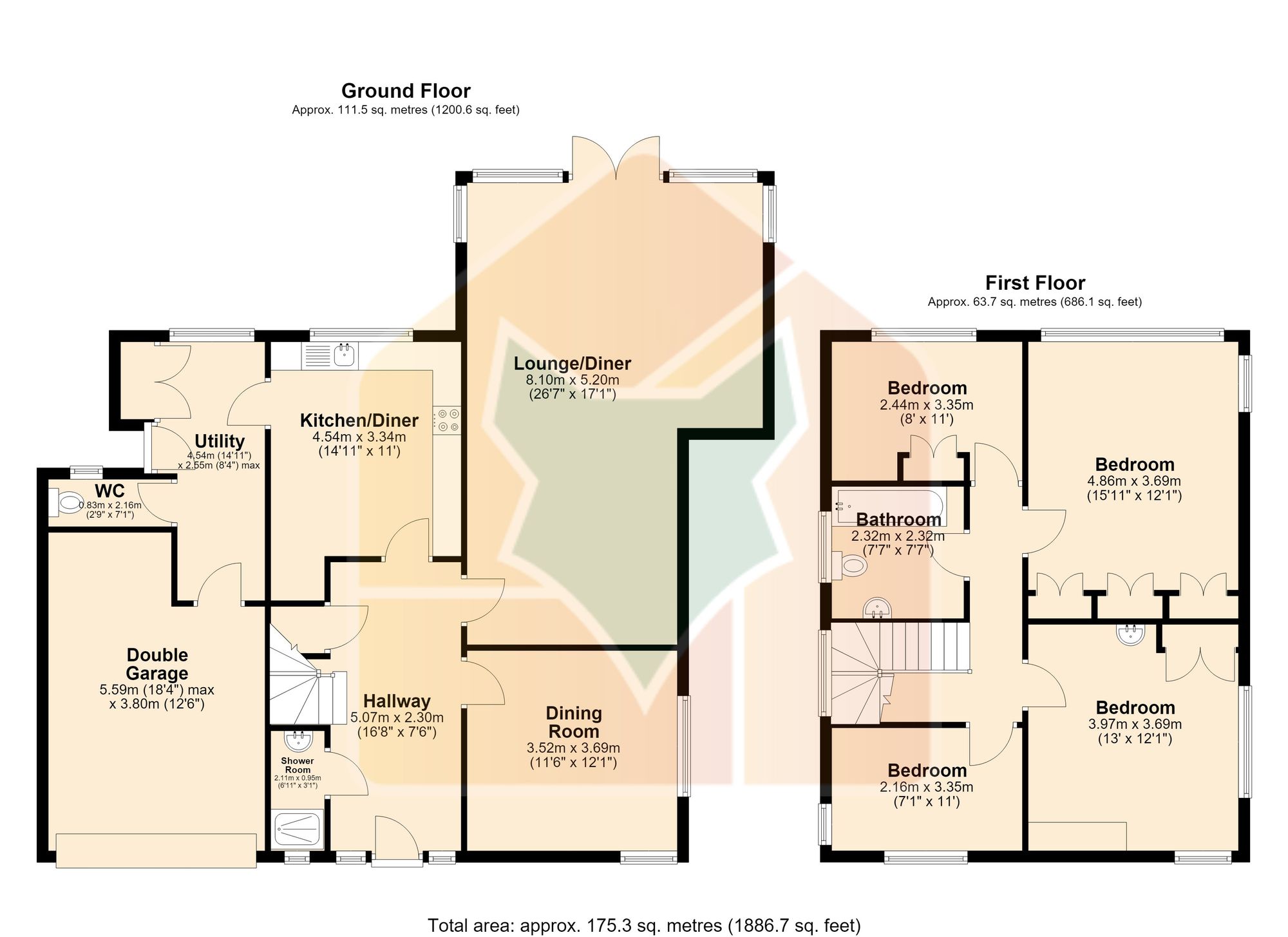 3 Clare Crescent, Scunthorpe floorplan