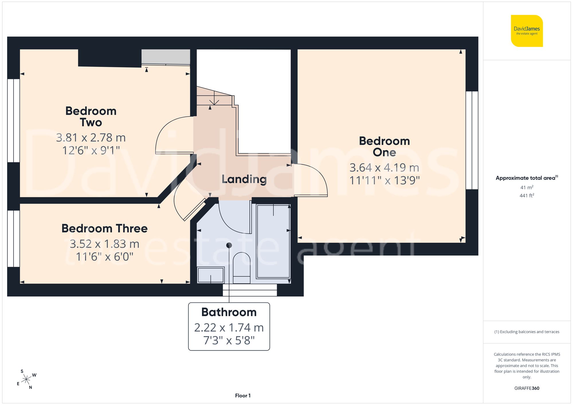 93 Roseleigh Avenue, Nottingham floorplan
