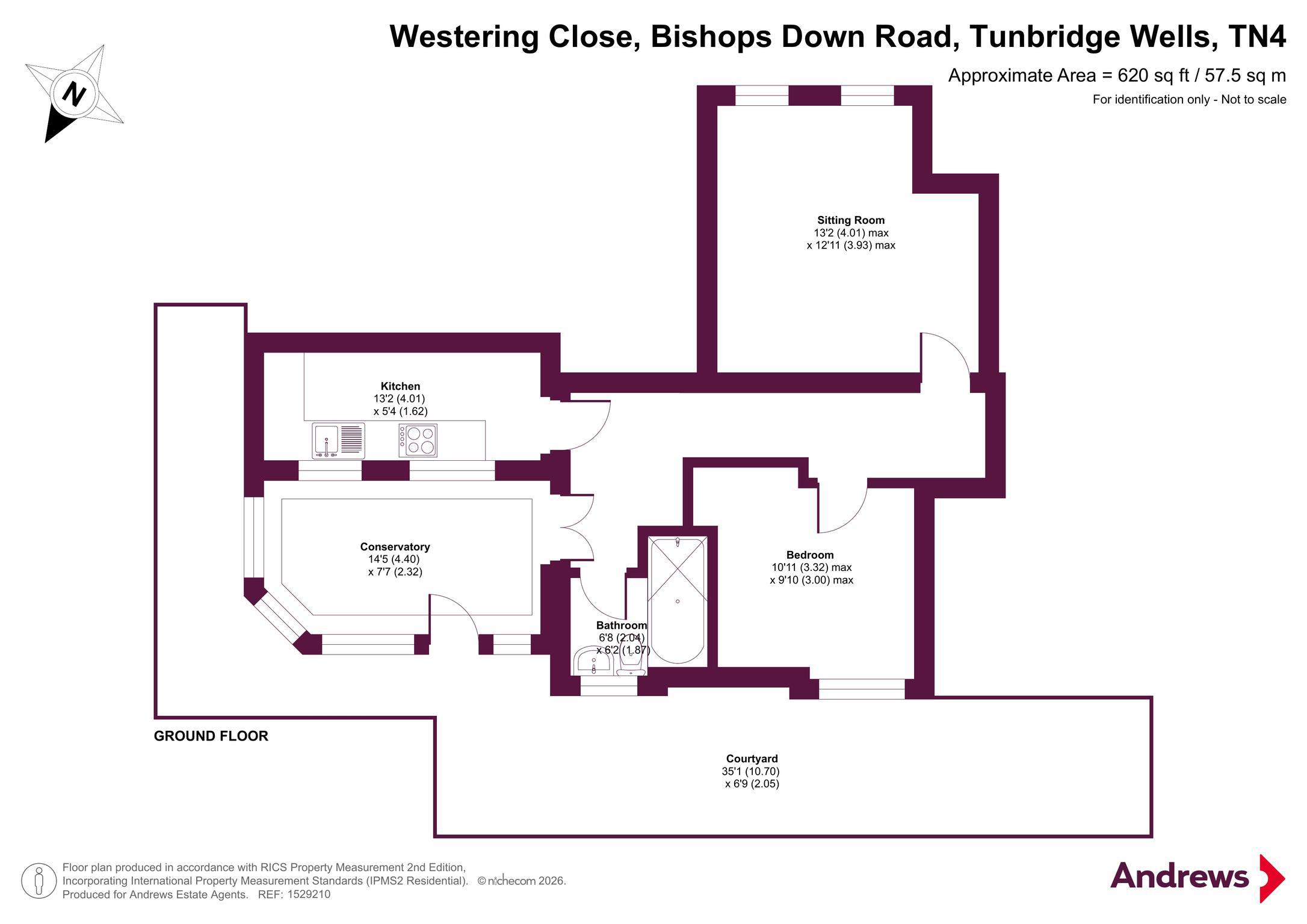 Westering Close, Tunbridge Wells floorplan