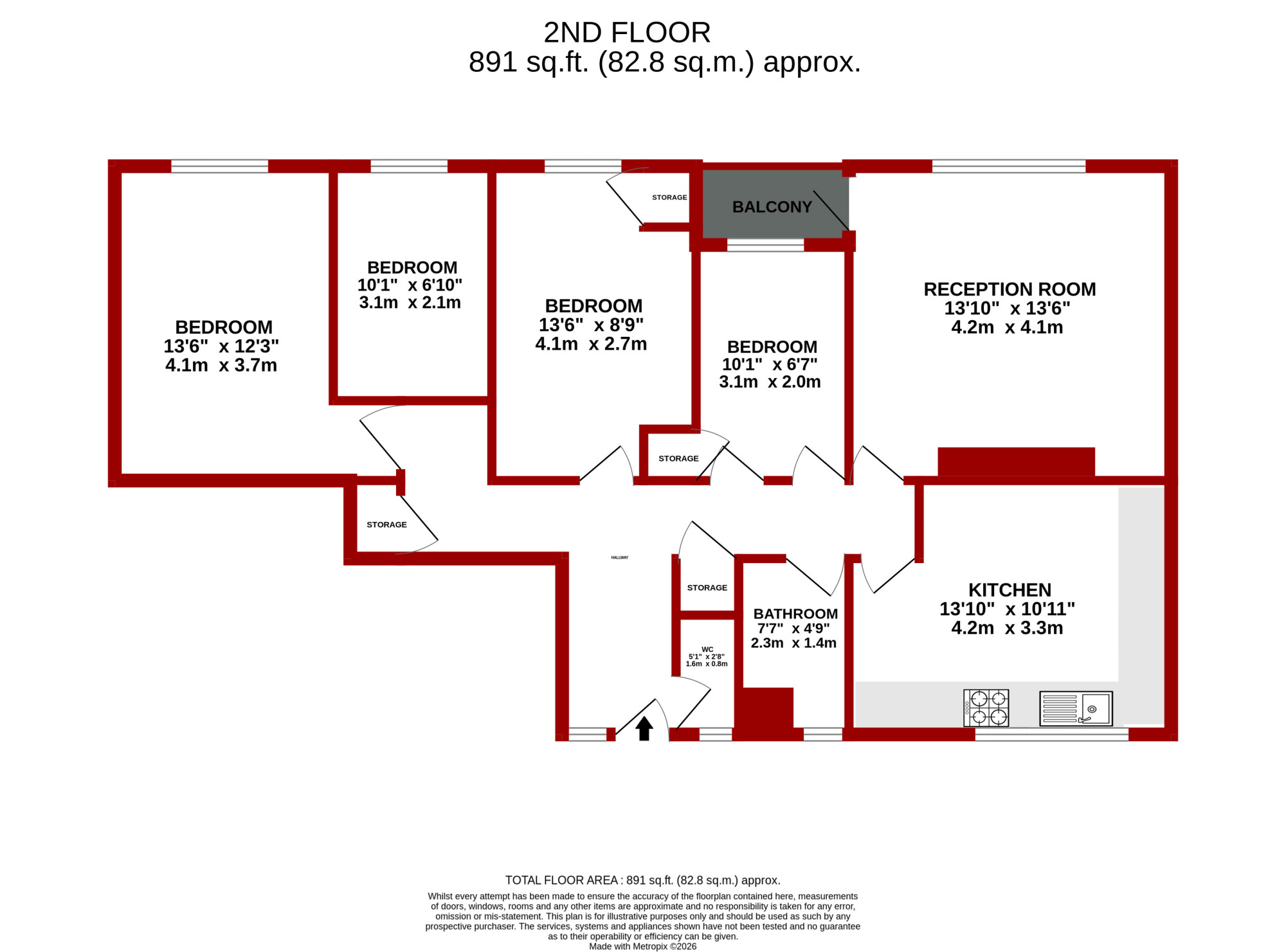 46b, Kyverdale Road, London floorplan