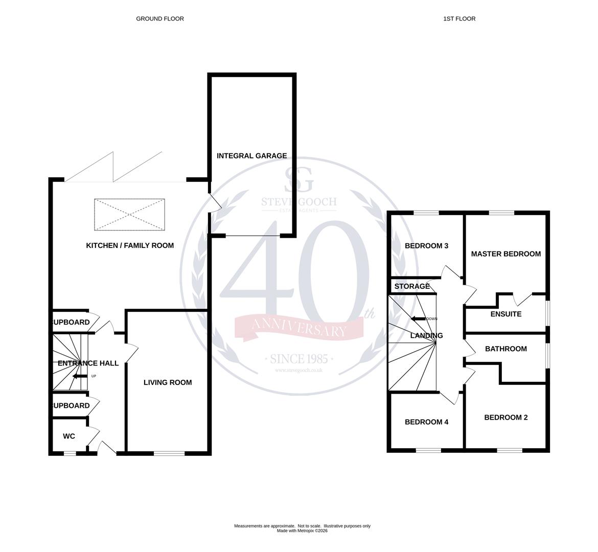 14, Mimosa Avenue, Highnam floorplan