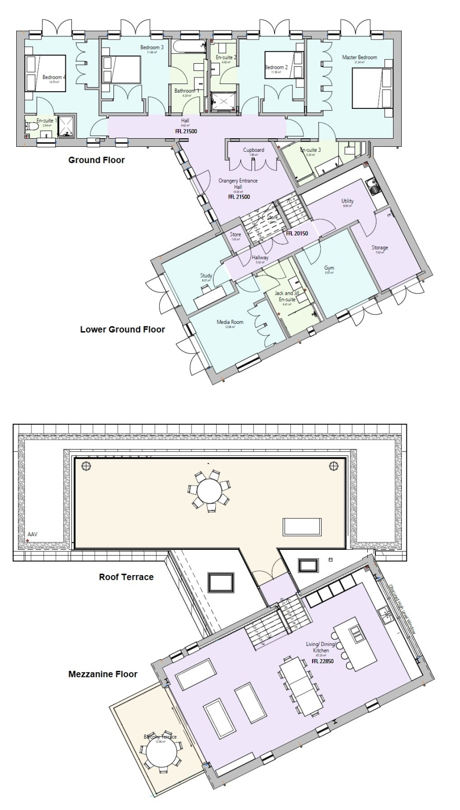 Tregothnan, Treyarnon Bay floorplan
