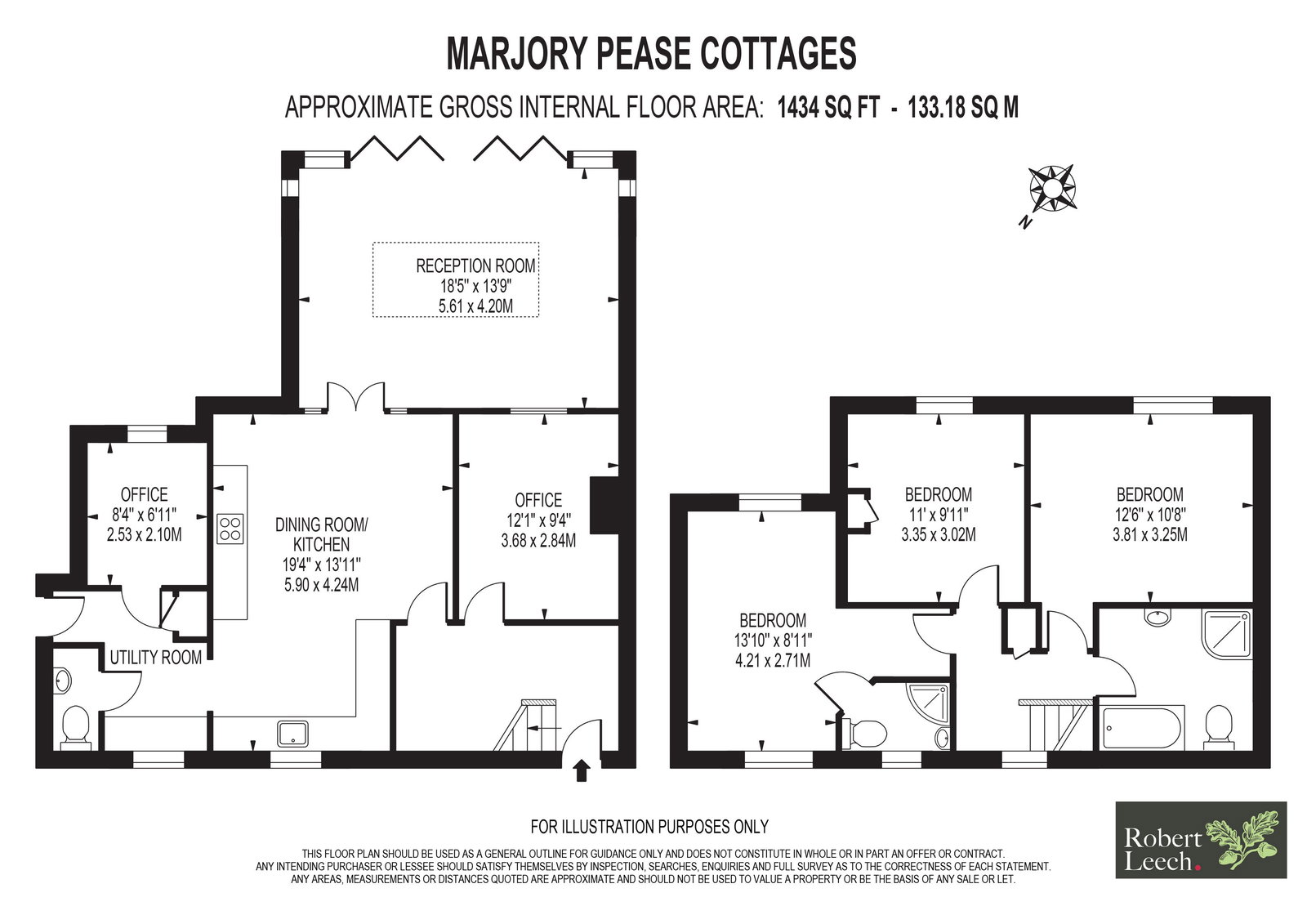 Marjory Pease Cottages,5, Ridlands Lane, Oxted floorplan