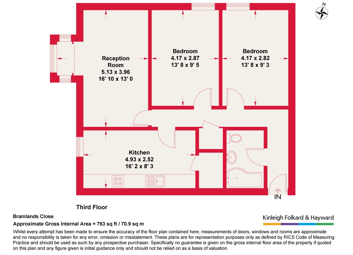 Bramlands Close, London floorplan