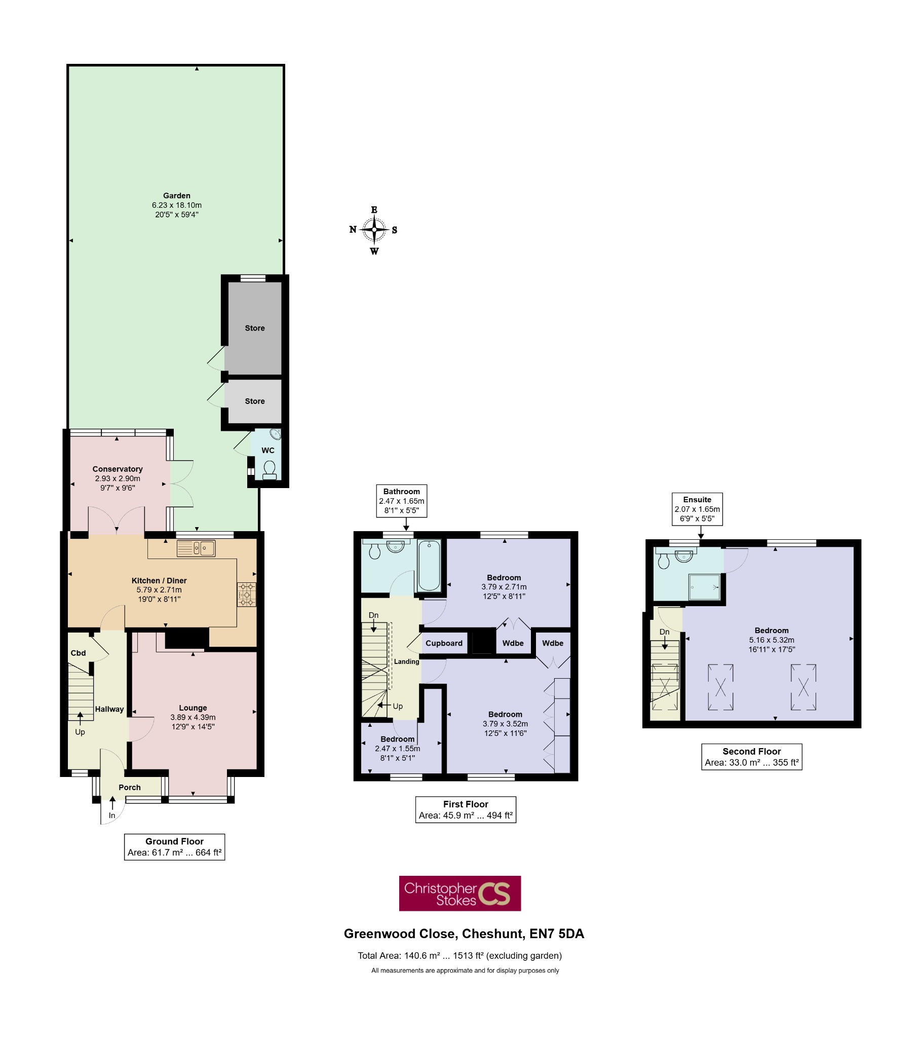 Greenwood Close, Hertfordshire floorplan