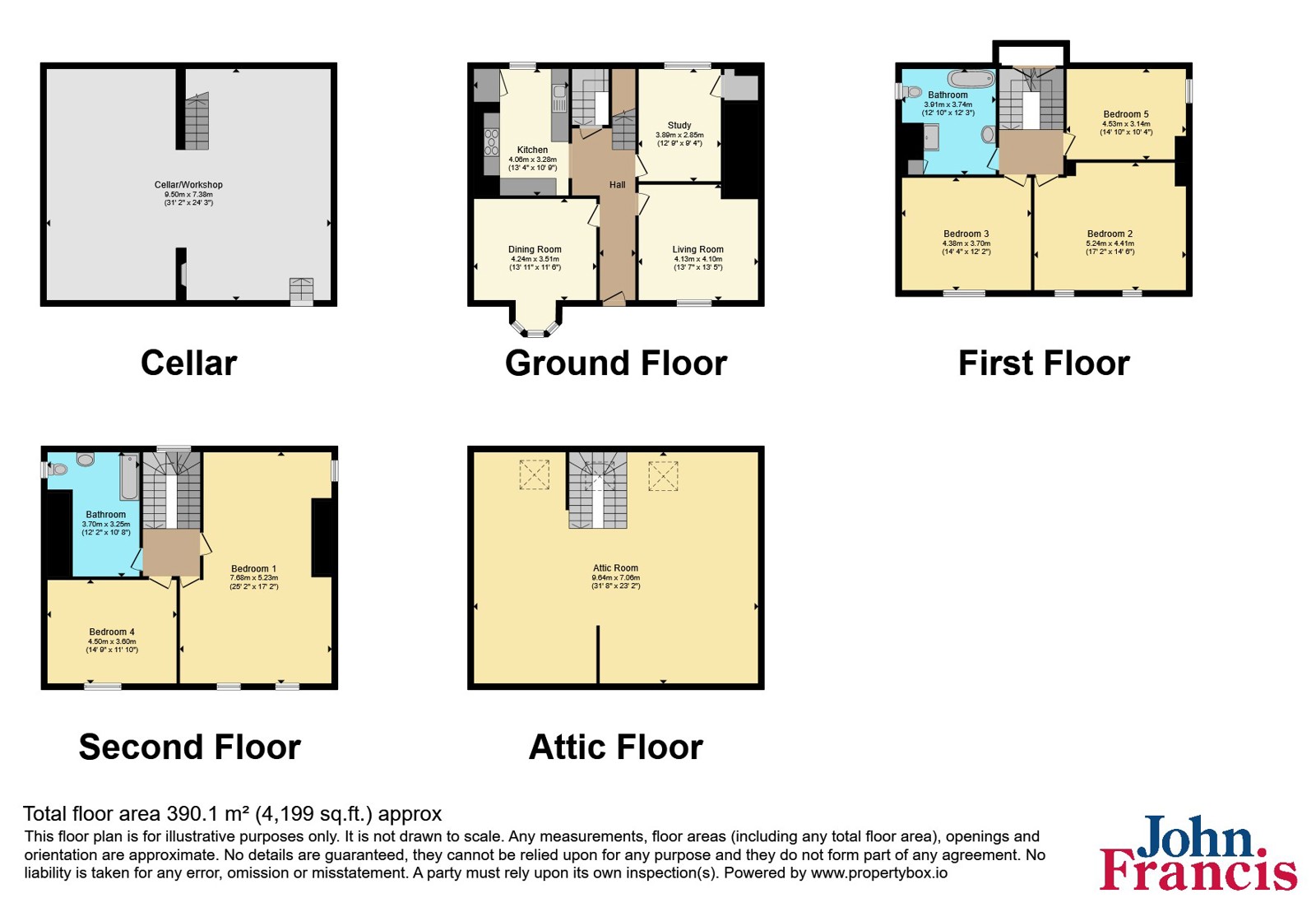 Rosetta,, King Street, Carmarthen floorplan