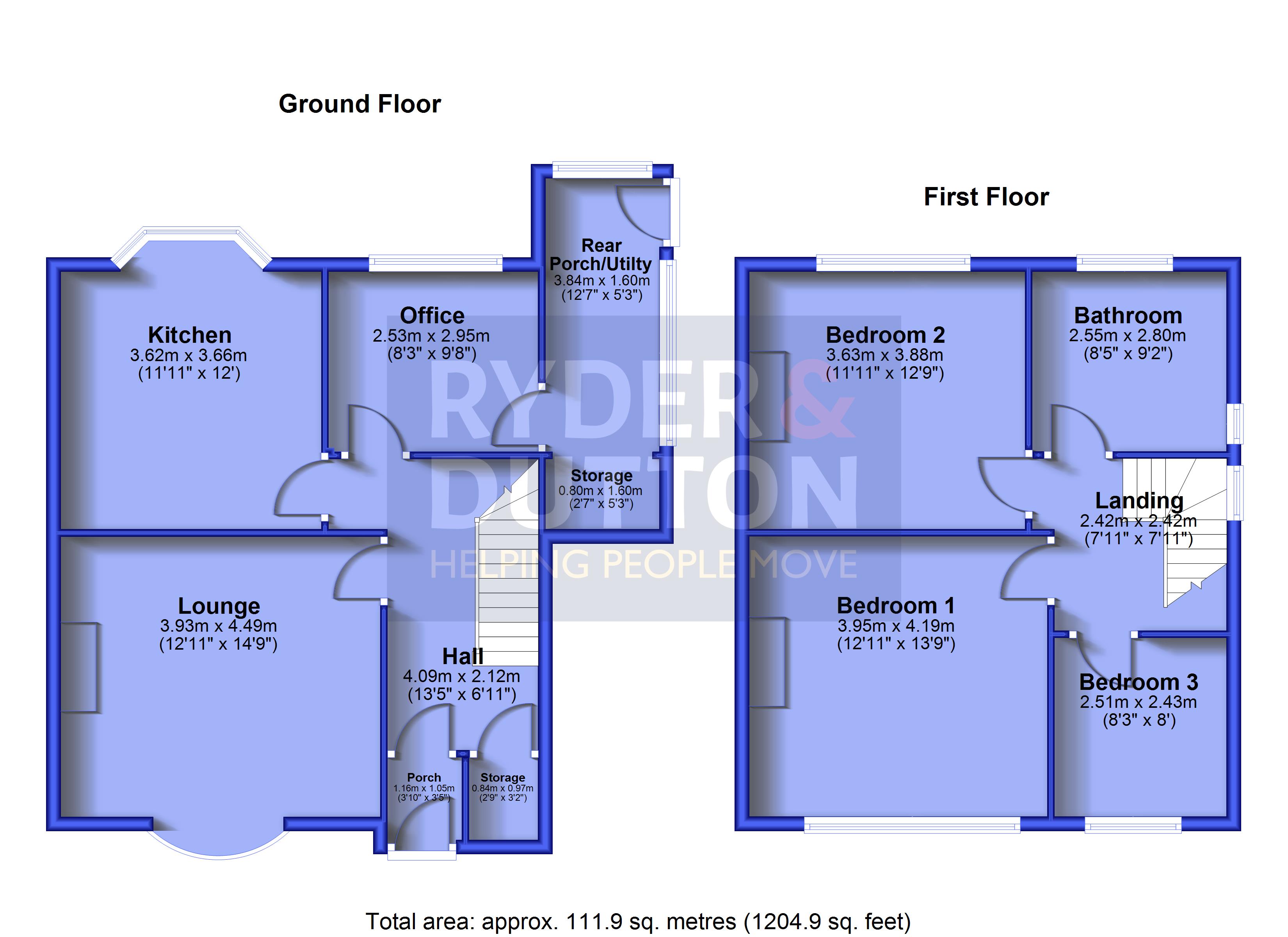 305, Middleton Road, Heywood floorplan