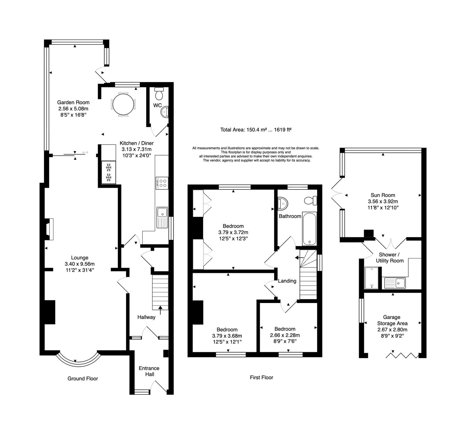 308, Melbourne Road, Ibstock floorplan