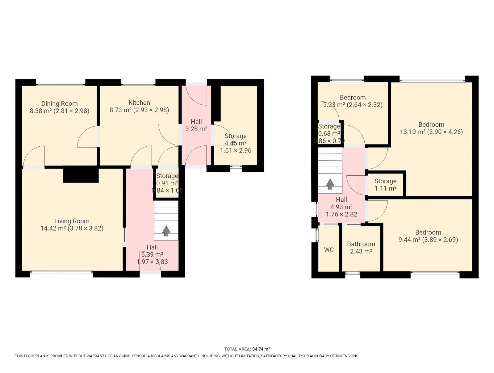 182, Roughwood Road, Rotherham floorplan