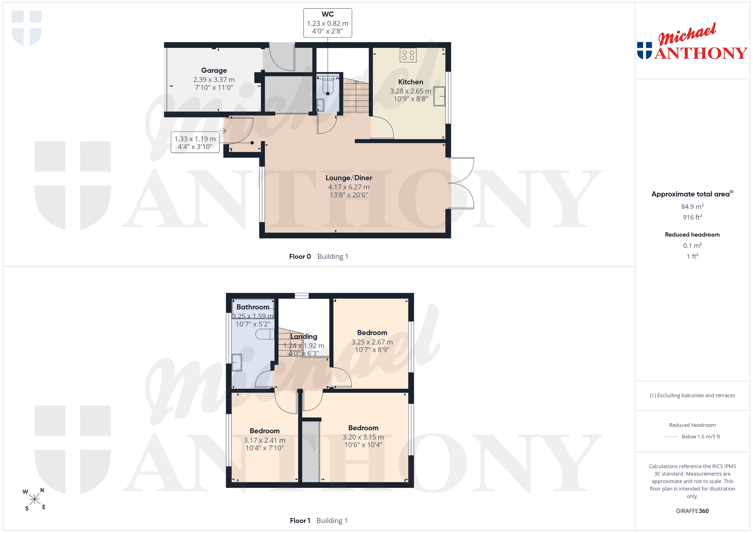 6 Thackeray End, Aylesbury floorplan
