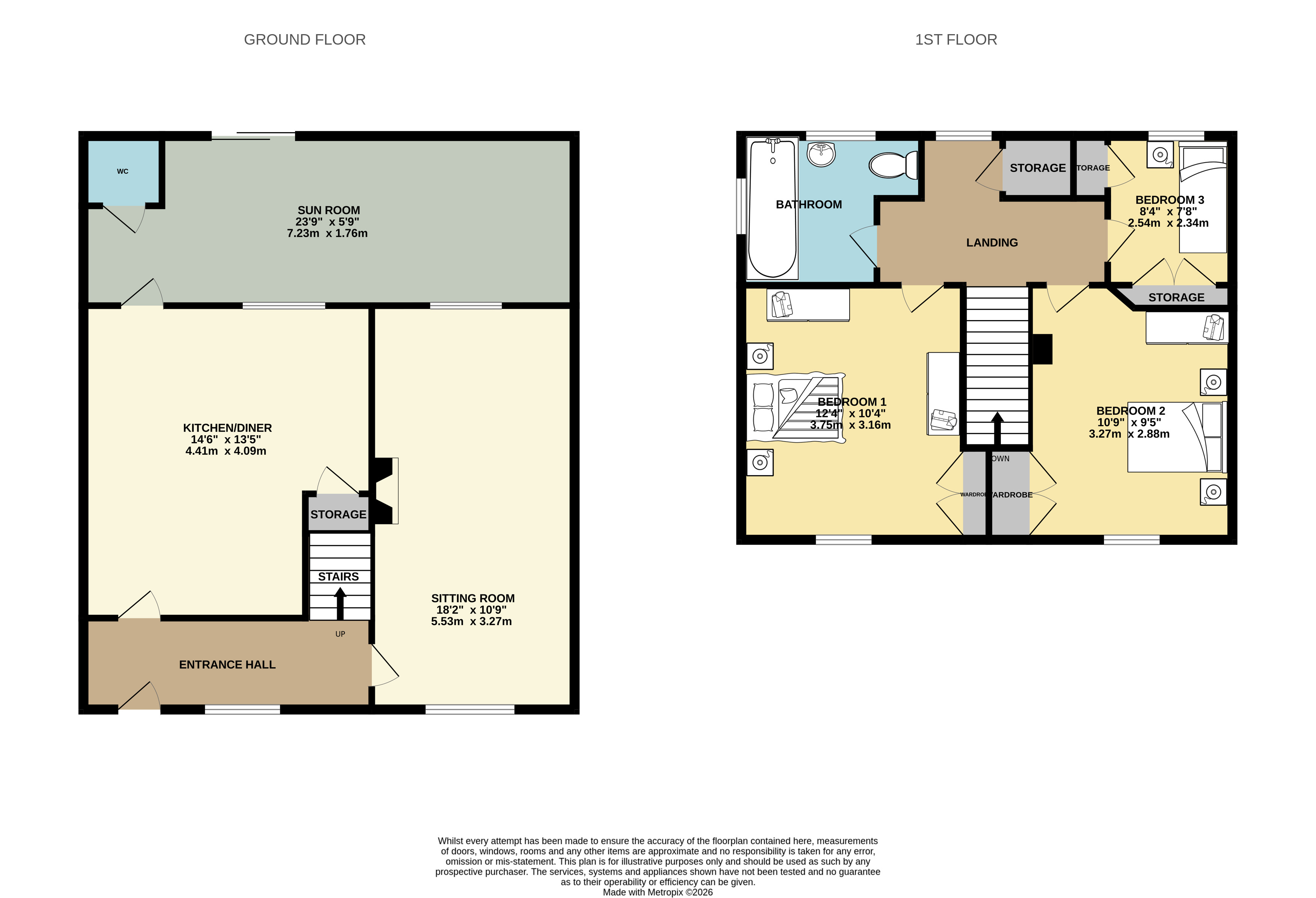 68, Turner Avenue, Hampshire floorplan