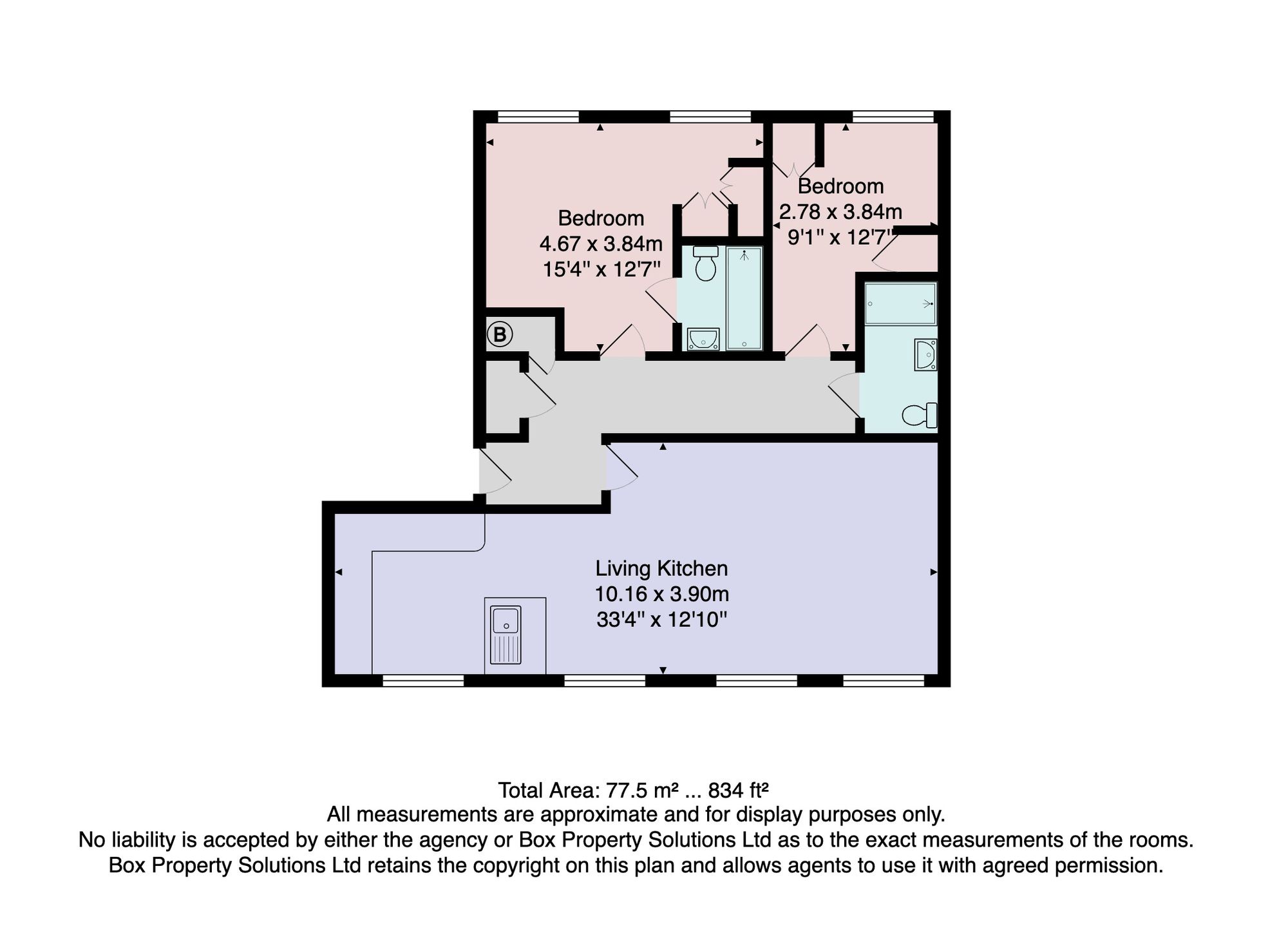 13 The Old Police Station North Park Road, Harrogate floorplan