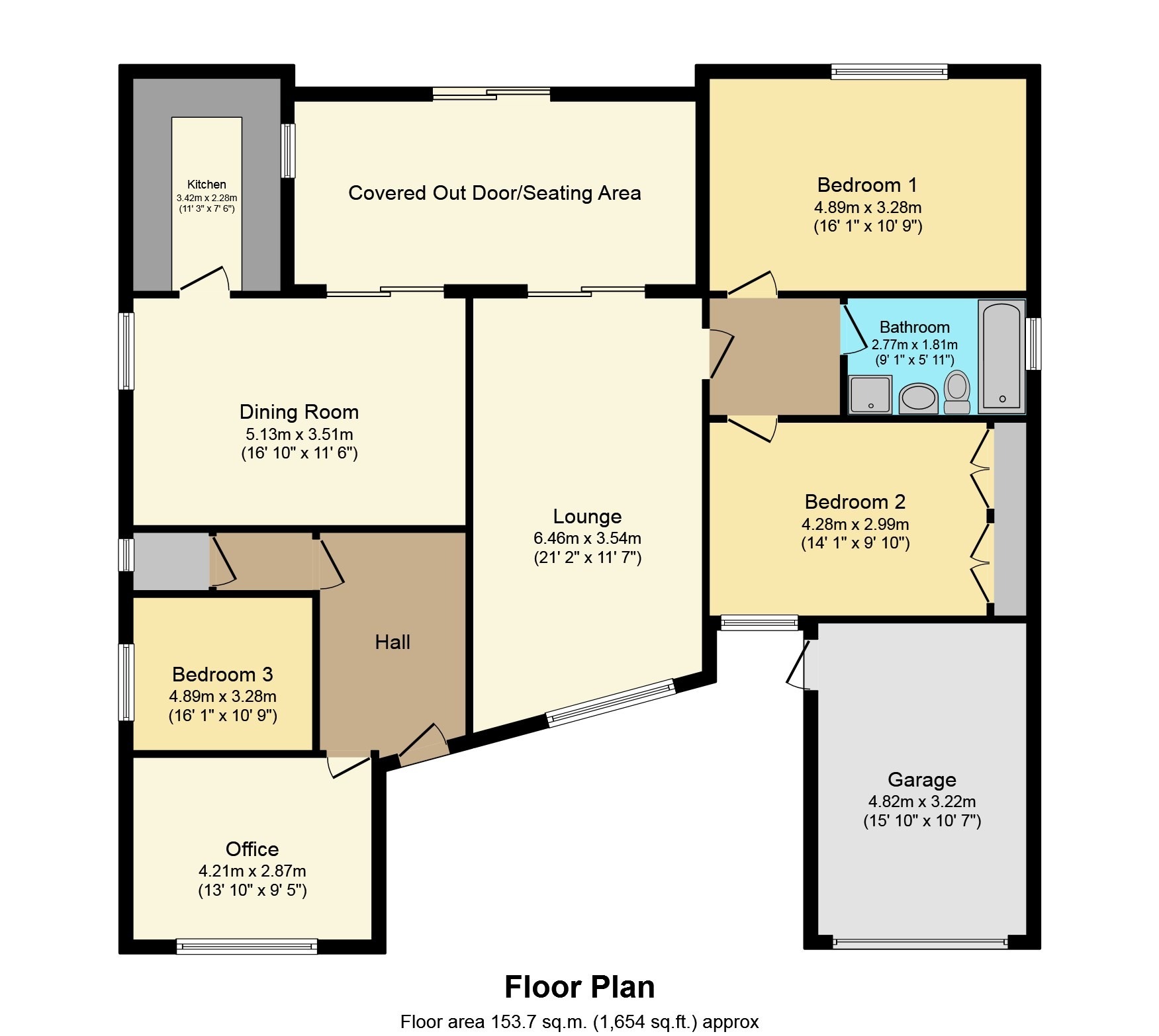 81 Hollywell Road, Lincoln, Lincolnshire floorplan