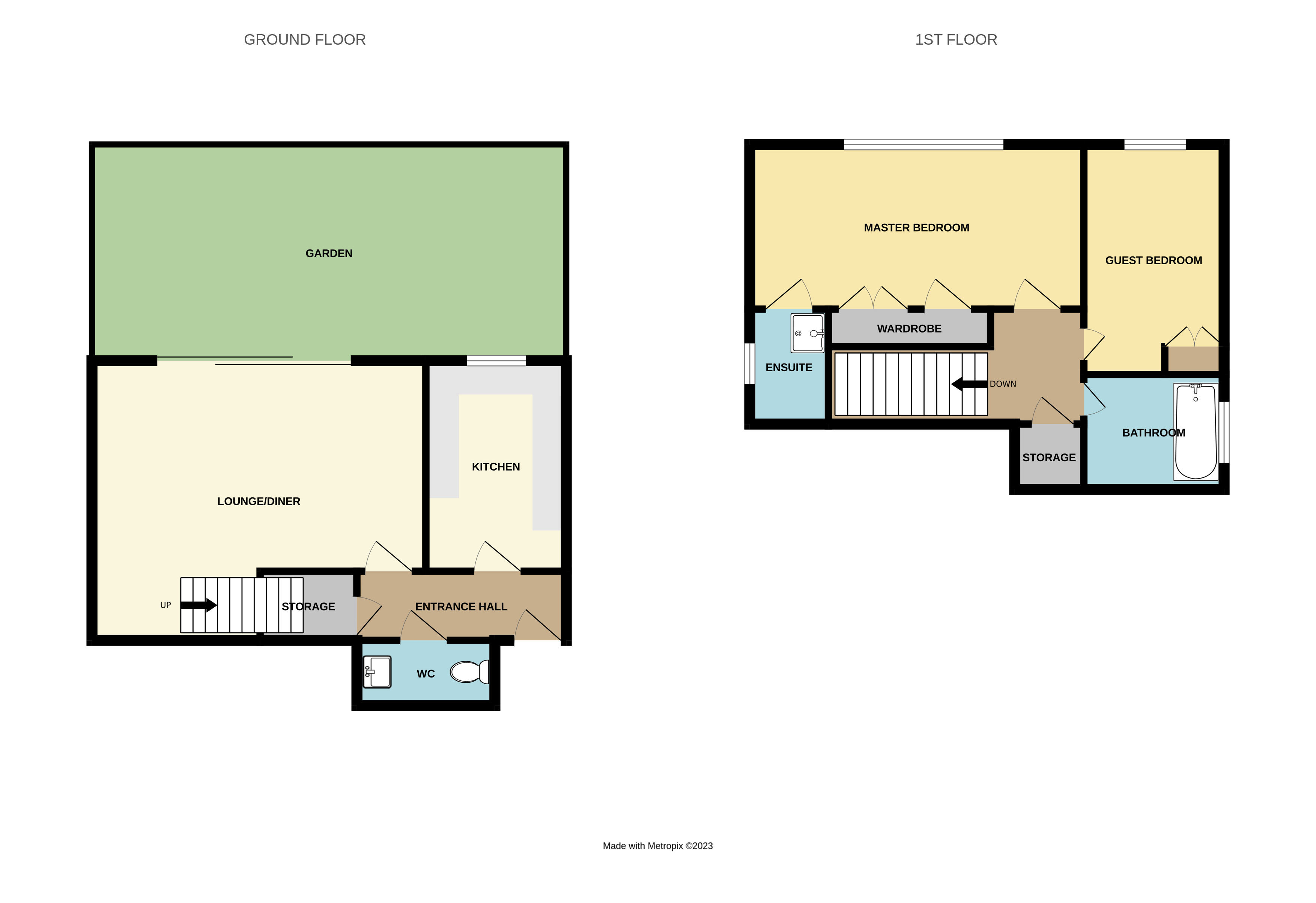1, Bournemouth floorplan