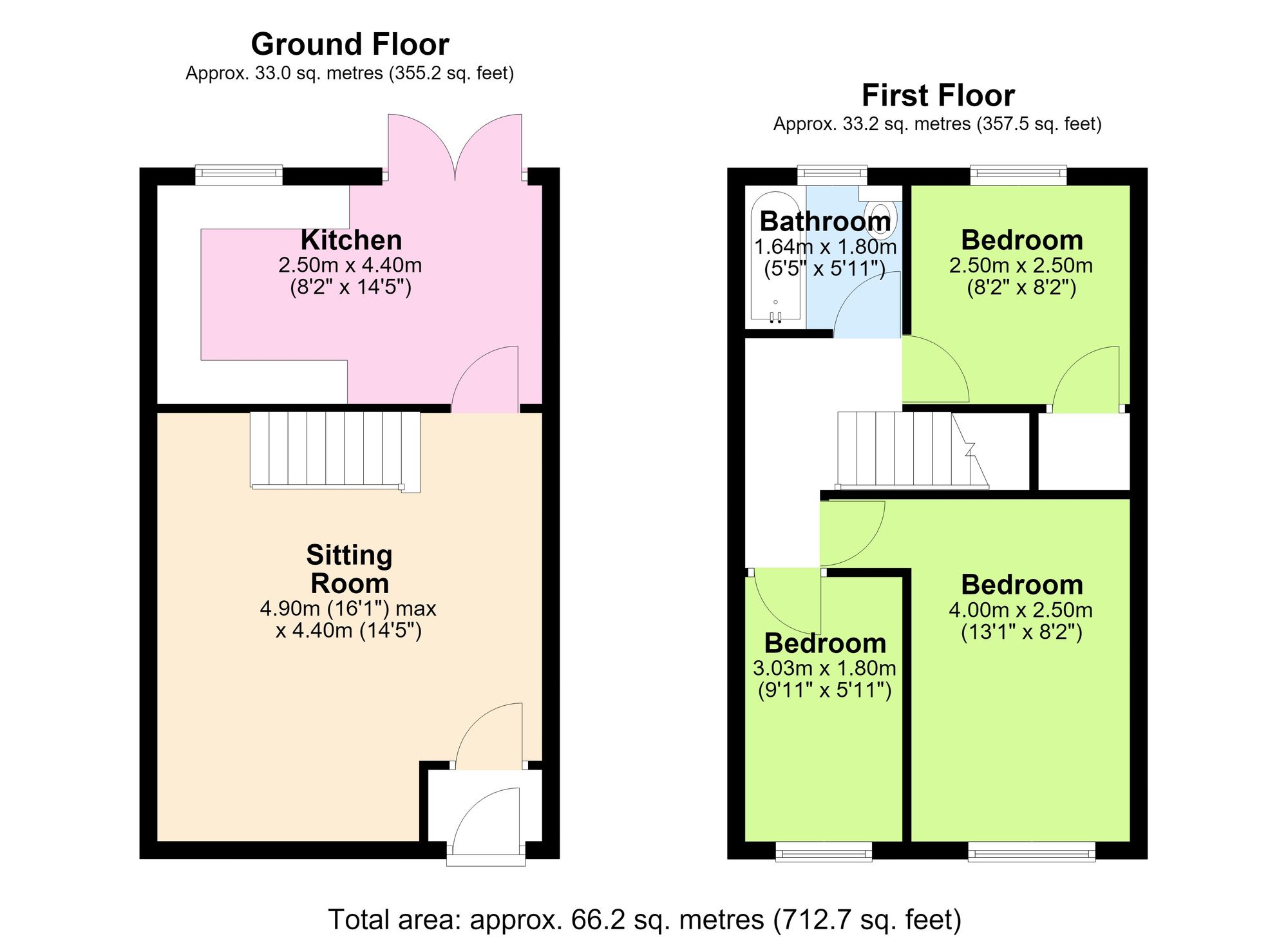 2 Dorset Street, Wigan floorplan