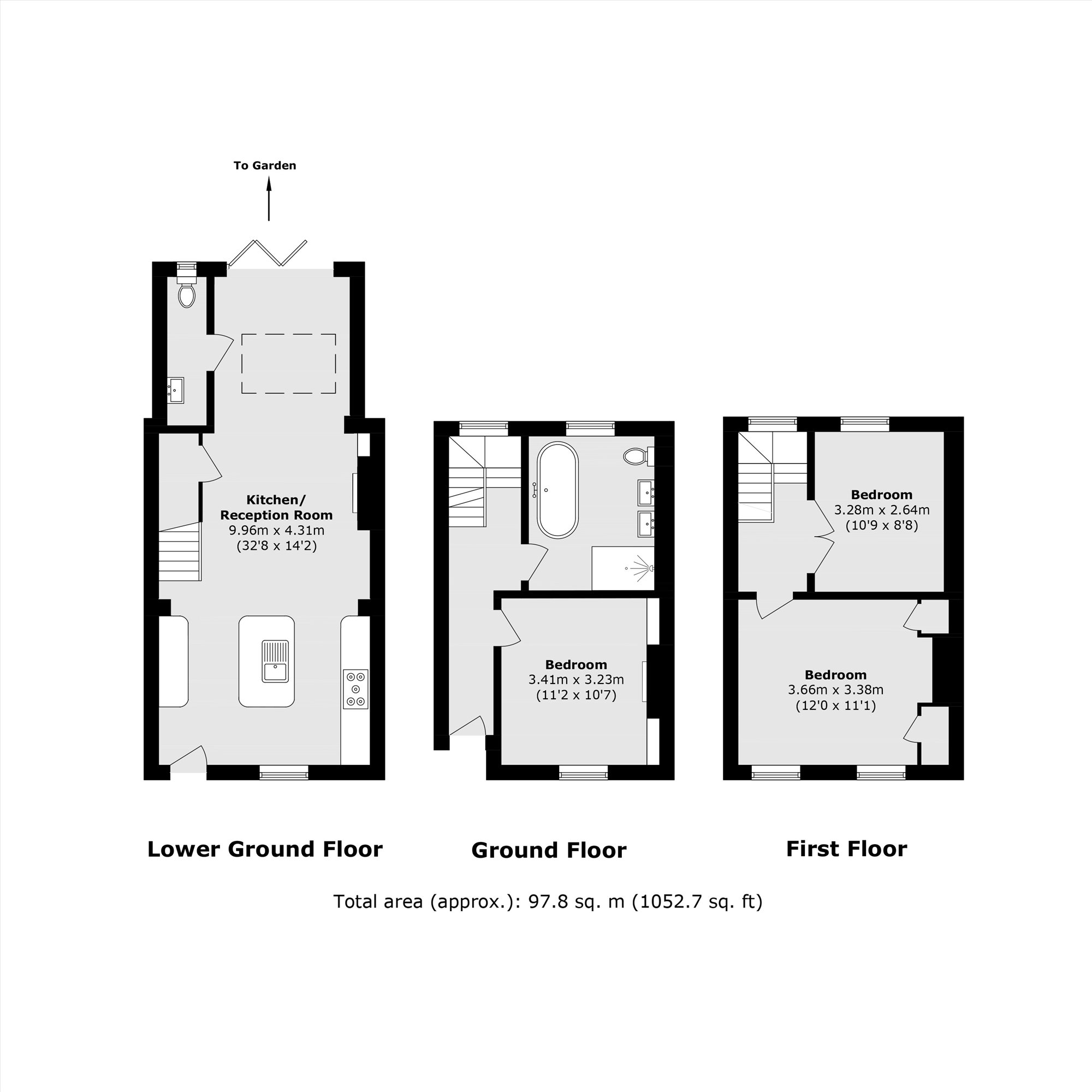 21, Lizban Street, London floorplan