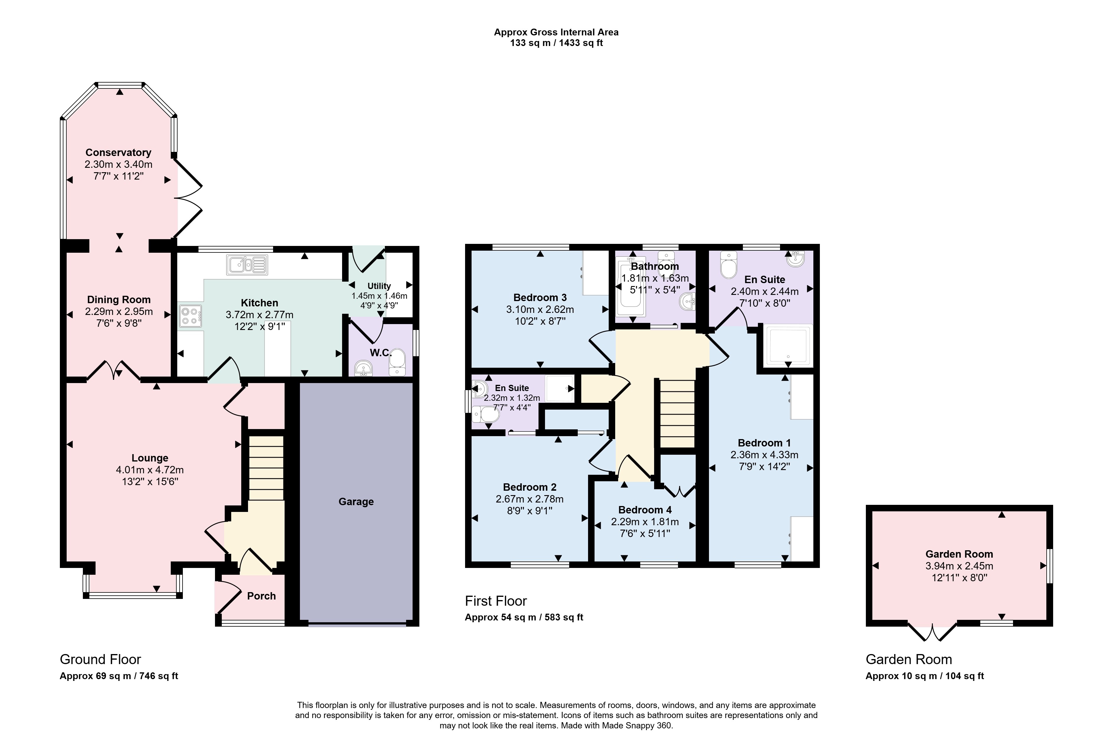 16, Valley Drive, Cumbria floorplan